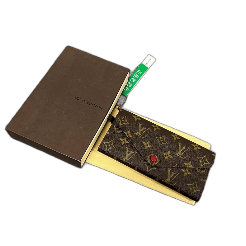 Louis Vuitton louis vuitton red bean wallet with monogram-2507 Size ONE SIZE - 1 Thumbnail