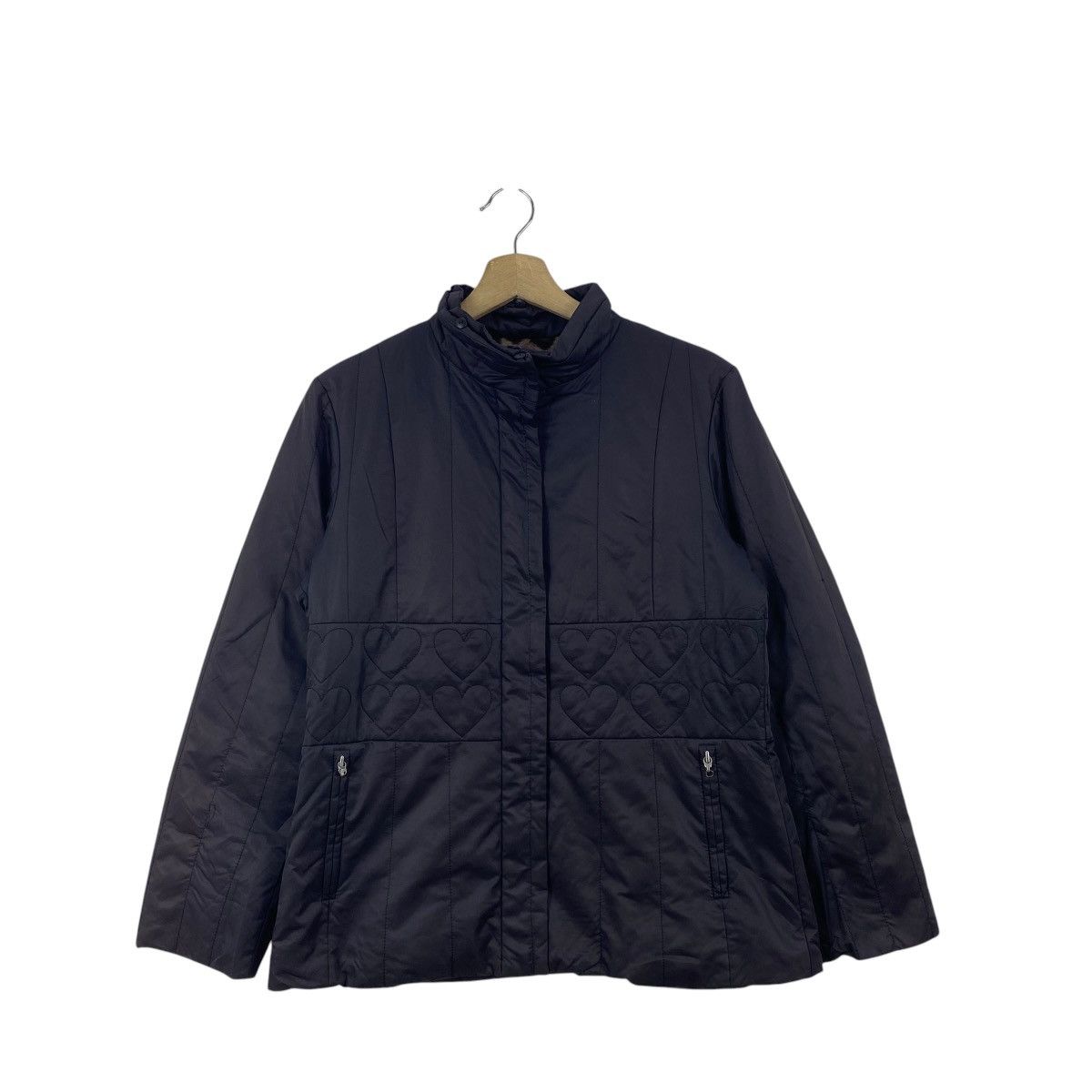 Sonia Rykiel Vintage SONIA RYKIEL Quilted Puffer Jacket Leopard Lining Size XL / US 12-14 / IT 48-50 - 3 Thumbnail