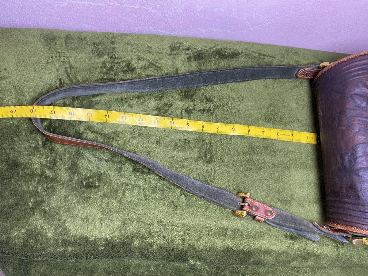 Loewe LOEWE Caza cordoban green suede and brown leather Size ONE SIZE - 21 Thumbnail