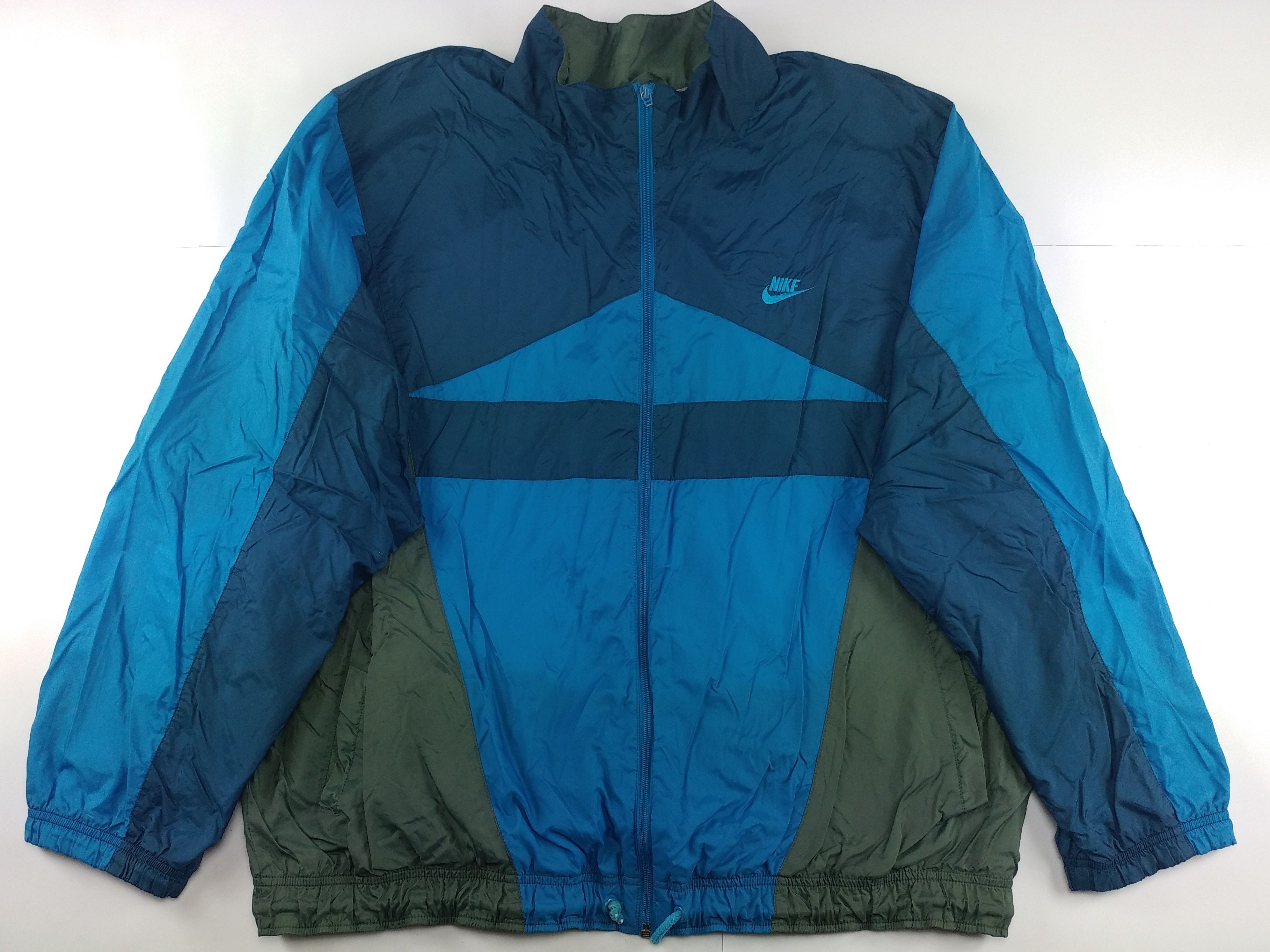 Nike Nike jacket, vintage track top, 90s skater 1990s Y2K XXL Size US XXL / EU 58 / 5 - 1 Thumbnail