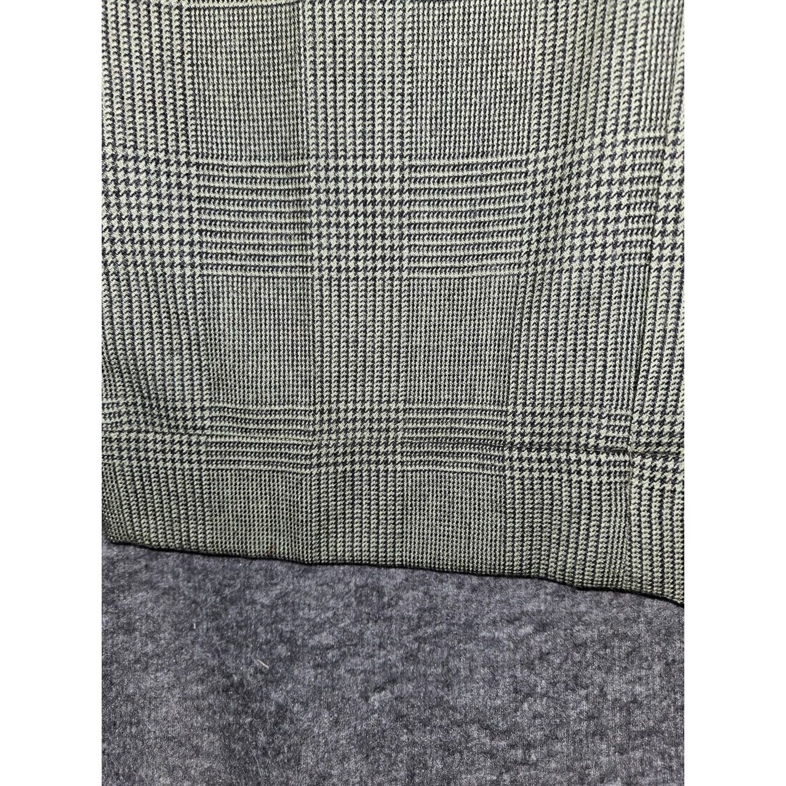 Pendleton Pendleton Pants Womens 8 Gray Plaid Wool Lined Straight Leg Work Office Classic Dress Pants Mens? Size 30" / US 8 / IT 44 - 6 Thumbnail