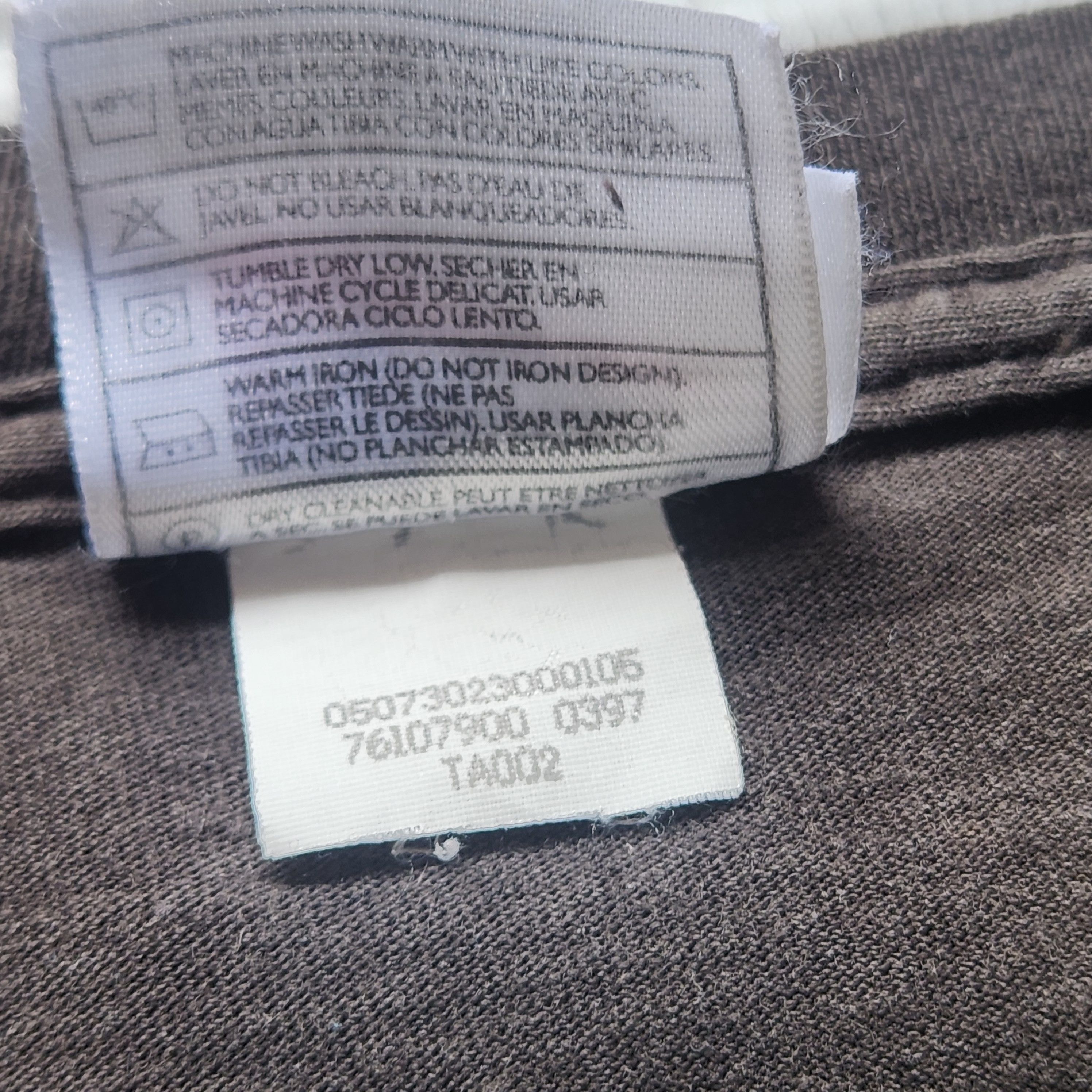 Nike × Vintage Vintage Faded Nike Air Big Logo TShirt Y2K Size US L / EU 52-54 / 3 - 9 Thumbnail
