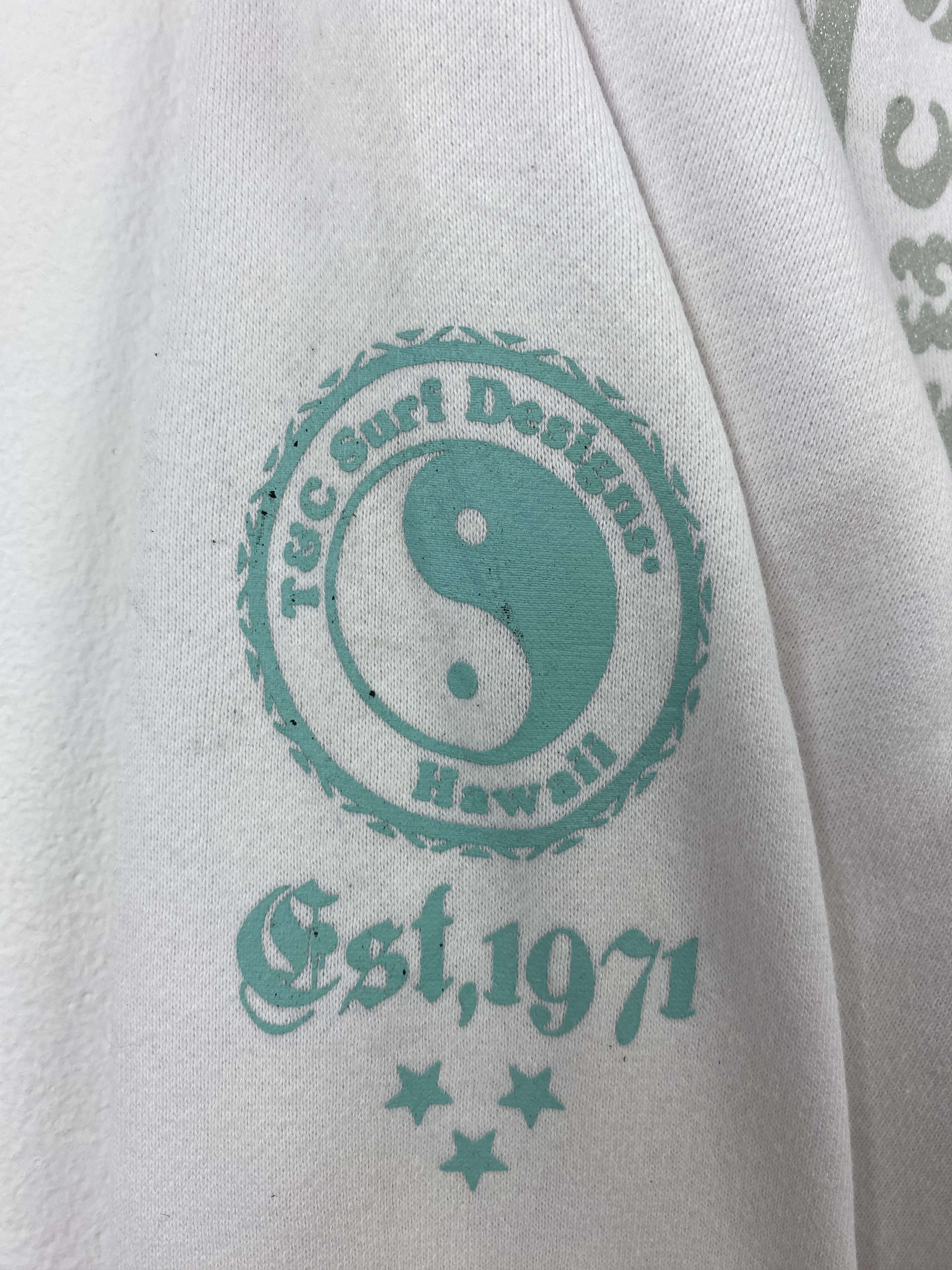 Japanese Brand Vintage T&C Surf Hawaii Yin Yang Crewneck BP0056 Size US XL / EU 56 / 4 - 10 Thumbnail