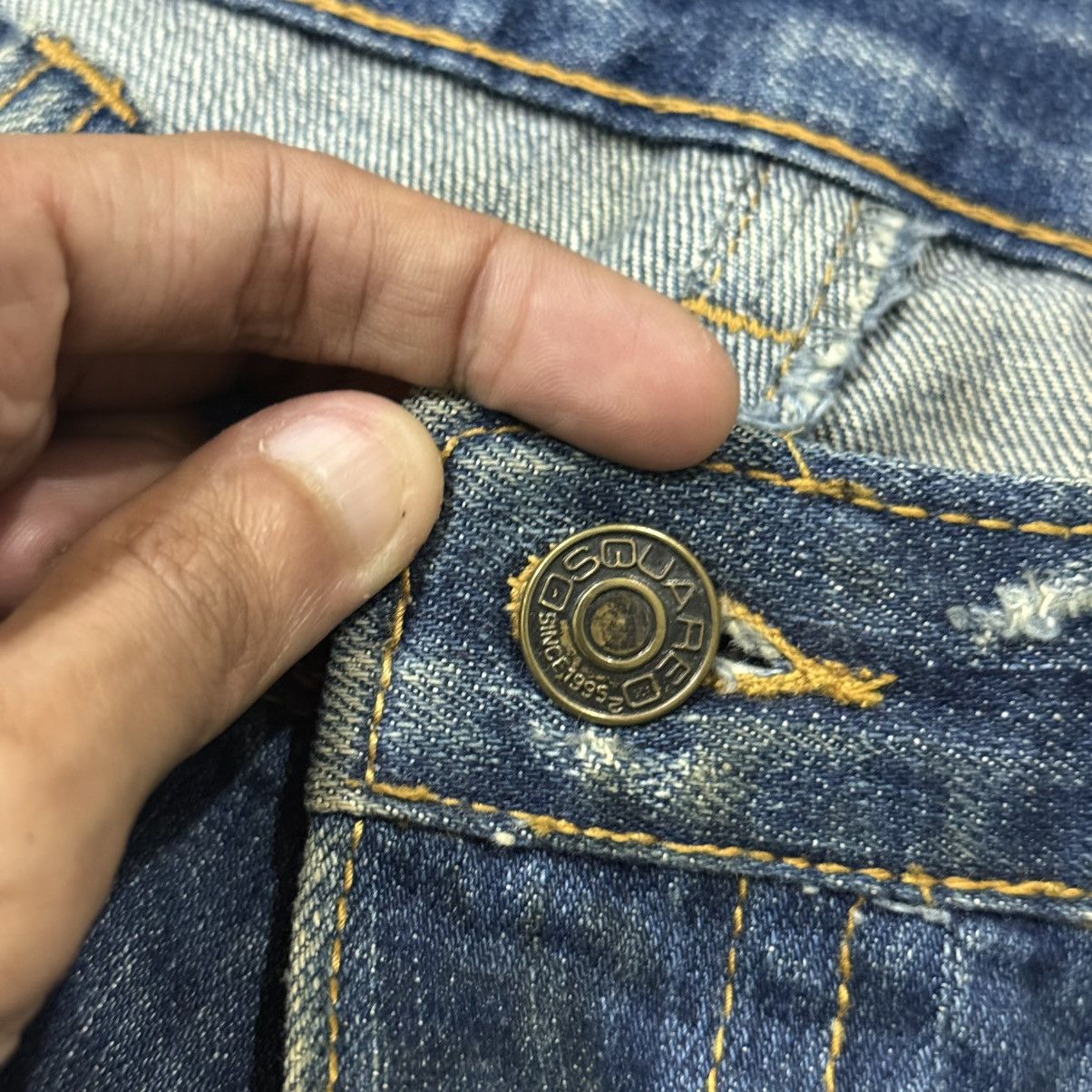 Dsquared2 Vintage Dsquared2 Distressed Flare W32 Denim Jeans Pants Size US 32 / EU 48 - 9 Thumbnail