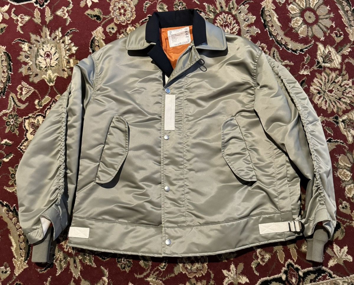 ジャケット・アウター Sacai SS15 Reconstructed Terrycloth MA-1 Sacai Sacai S/S 15 Reconstructed Terry cloth MA-1 Bomber | Grailed