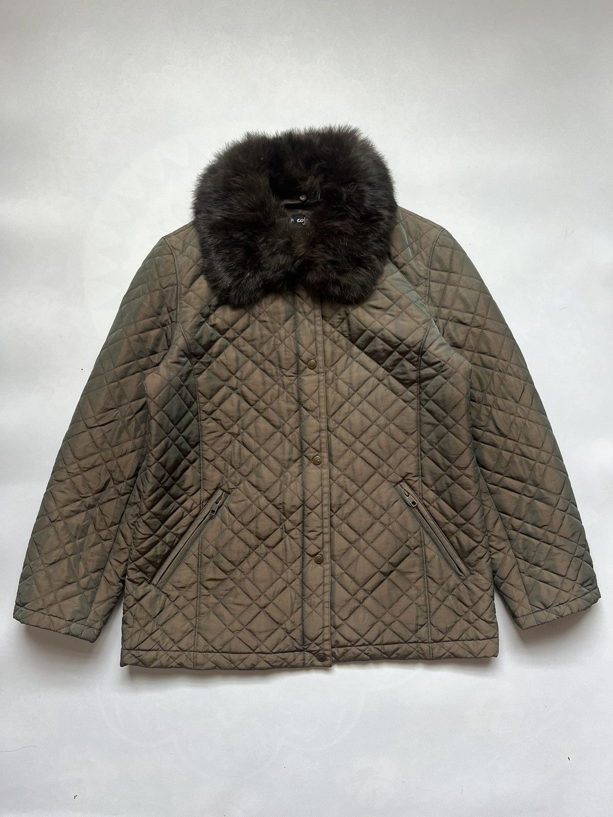 Japanese Brand Tokyo Style Mink Fur Quilted Coat Jacket Lgb Size US M / EU 48-50 / 2 - 1 Thumbnail