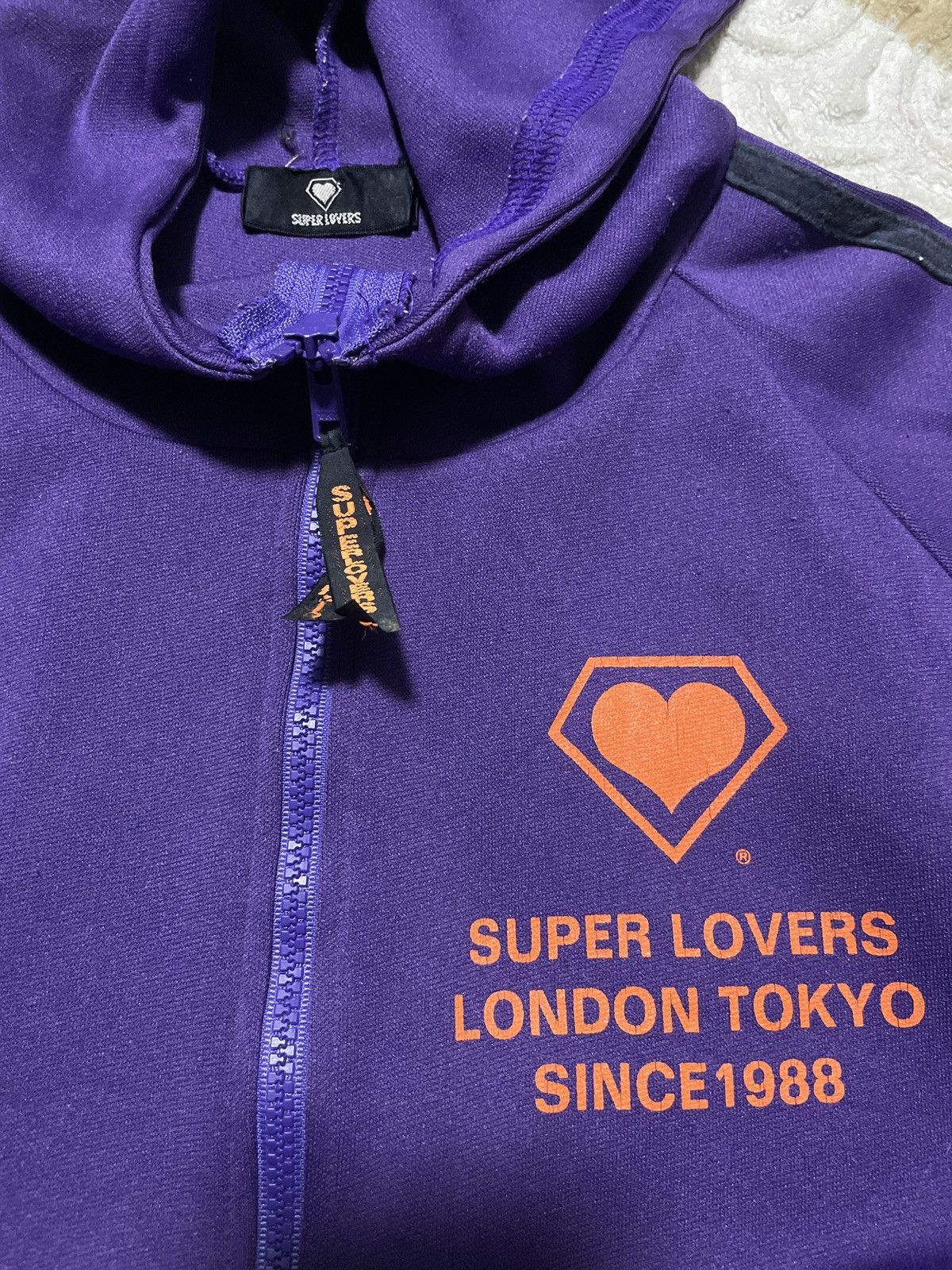Japanese Brand × Vintage RARE‼️ Super lover track top jacket Size US S / EU 44-46 / 1 - 3 Thumbnail