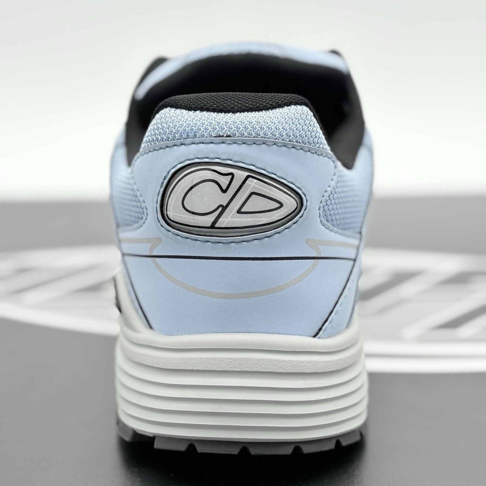 Dior Dior B30 Reflective Sneaker ' Blue Gray ' | ONLY WORN ONCE! Size US 13 / EU 46 - 9 Thumbnail