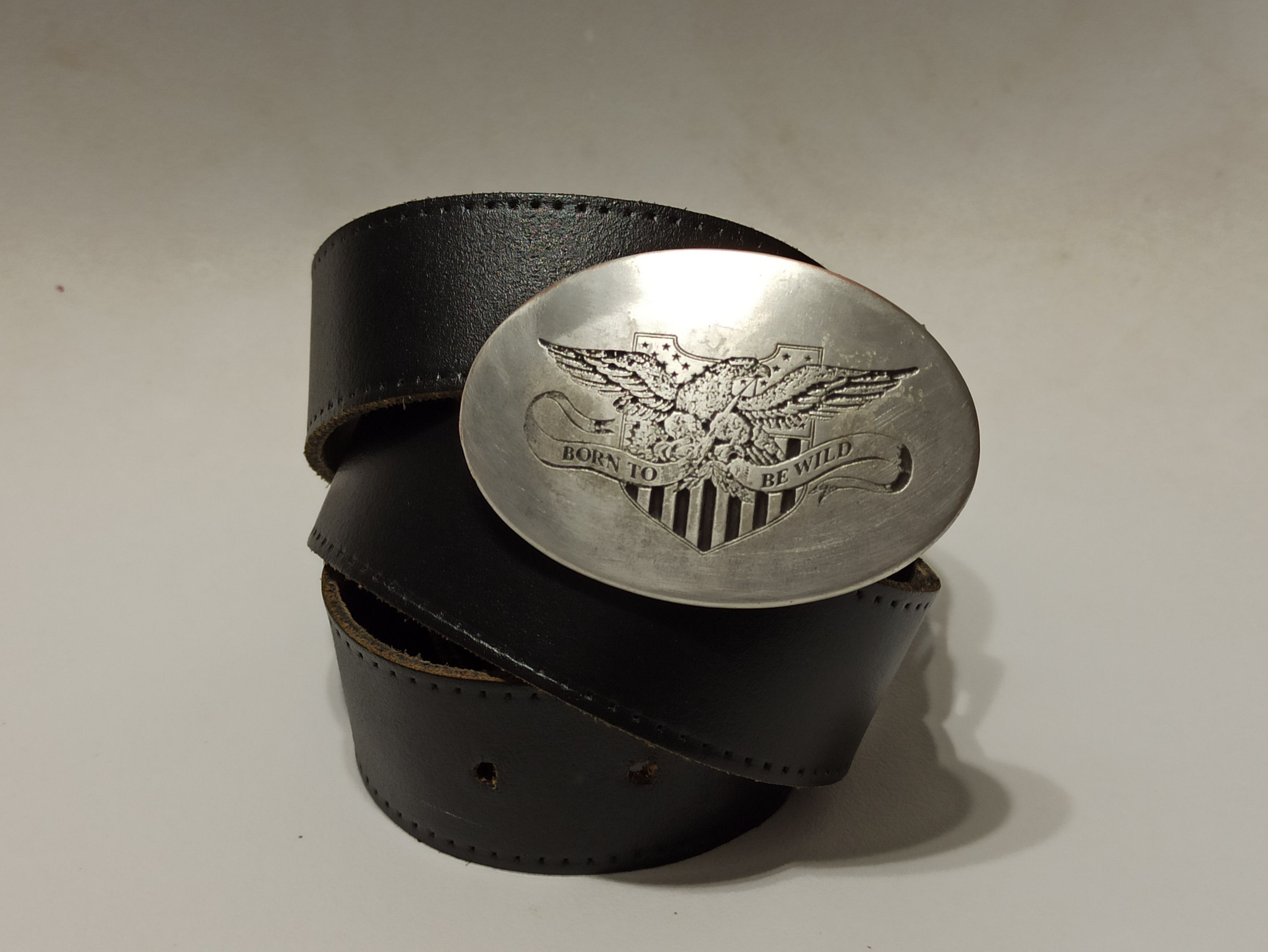 Born to be Wild leather belt