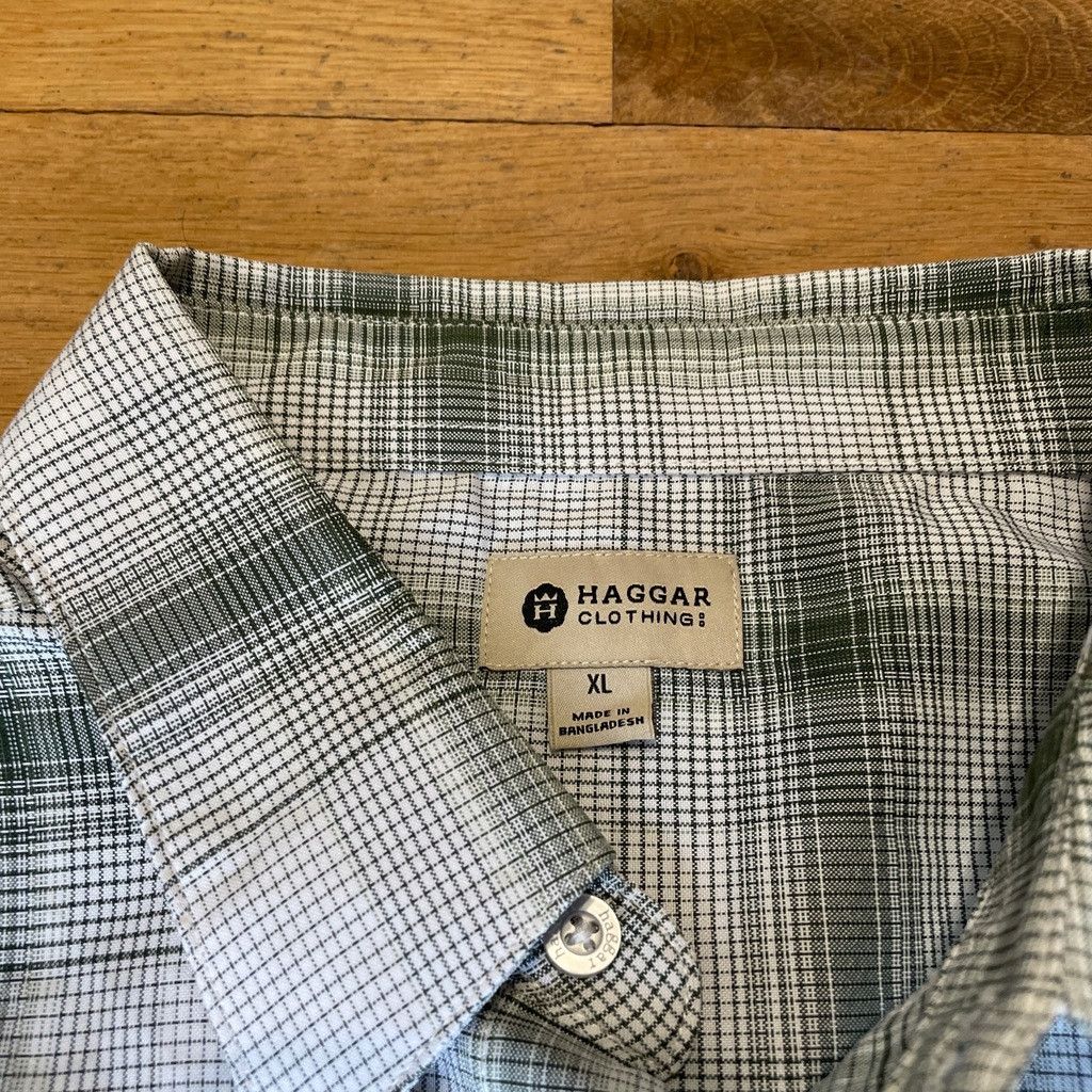 Haggar × Vintage HAGGAR MEN'S STYLISH SHIRT SUMMER SHORT SLEEVE Size XL Size US XL / EU 56 / 4 - 3 Thumbnail