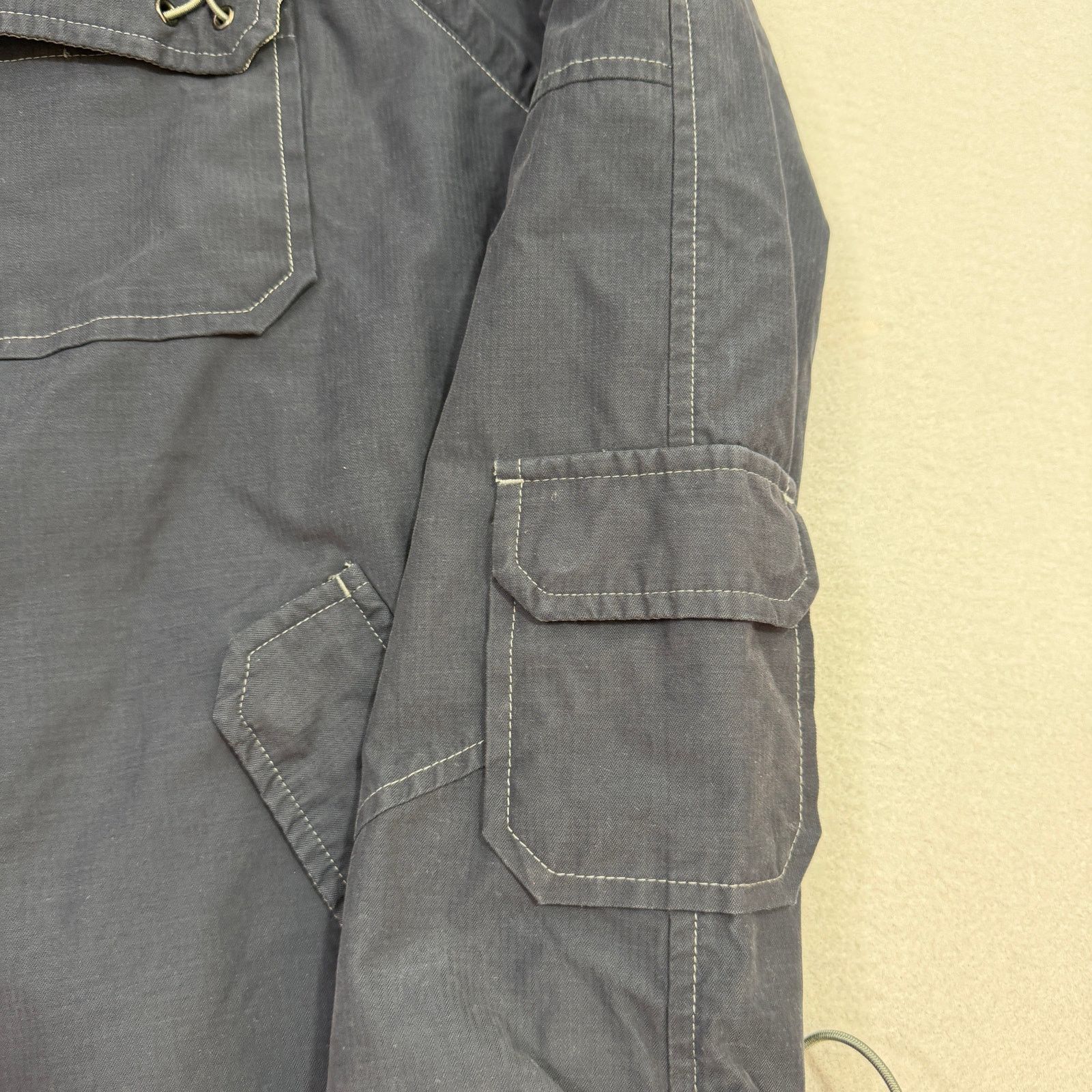 Vintage Vintage Triple Five Soul Jacket Mens Extra Large Navy Bomber Size US XL / EU 56 / 4 - 4 Thumbnail