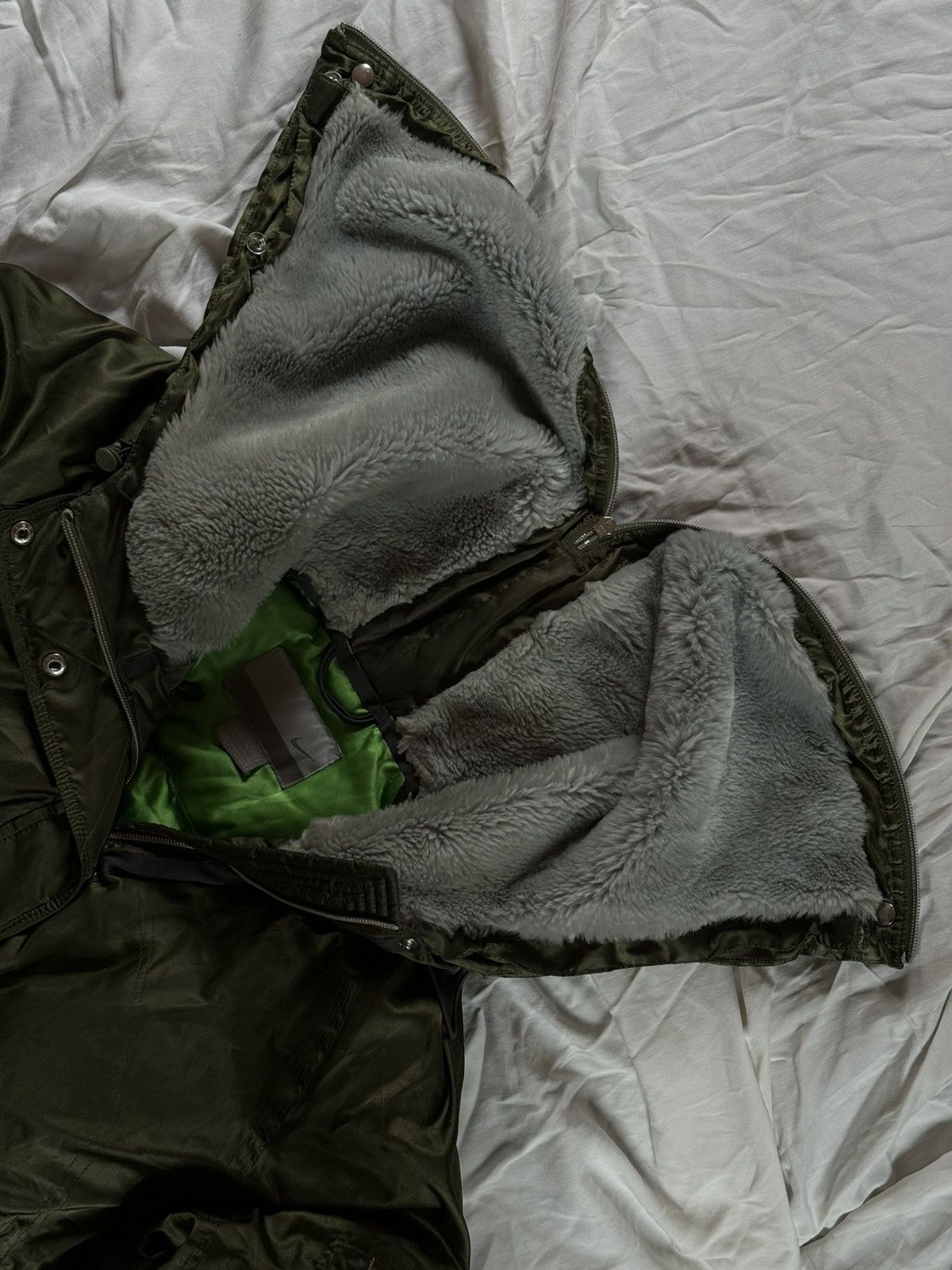 Nike Nike vintage hooded zip down bomber jacket 203101 techwear Size XL / US 12-14 / IT 48-50 - 7 Thumbnail