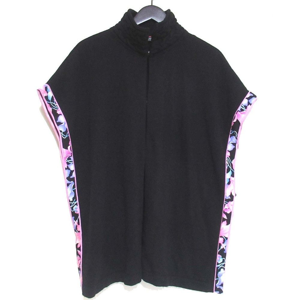 Other Other LEONARD Flower Print Trim Cashmere Poncho Others Shawl DUTY FREE for USA Size ONE SIZE - 1 Thumbnail