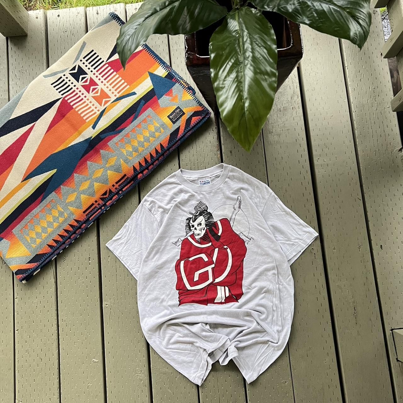 Band Tees × Grateful Dead × Vintage Vintage 80s Grateful Dead Bootleg Samurai Band Tee T Shirt Size US L / EU 52-54 / 3 - 1 Thumbnail