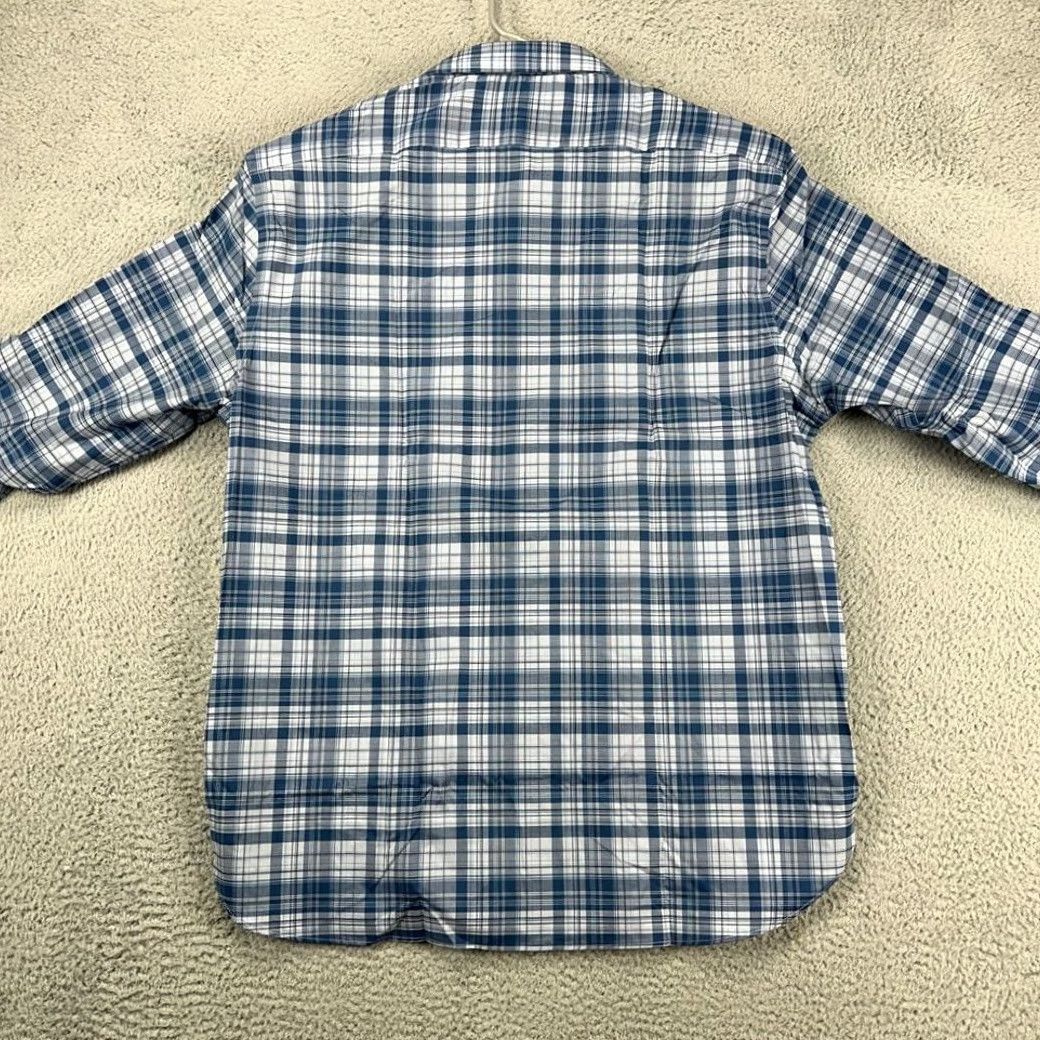 Joseph Abboud VINTAGE? No. Joseph Abboud Shirt Mens XL Blue Plaid Non-Iron Button Up Long Sleeve Button-Up Shirt XL Blue Plaid Mens NEW Size US XL / EU 56 / 4 - 4 Thumbnail