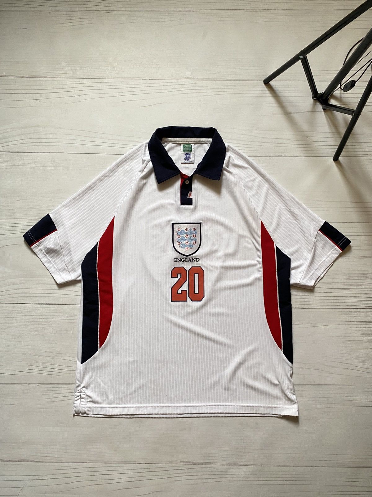 Vintage Score Drew England 1998 #20 Owen soccer jersey
