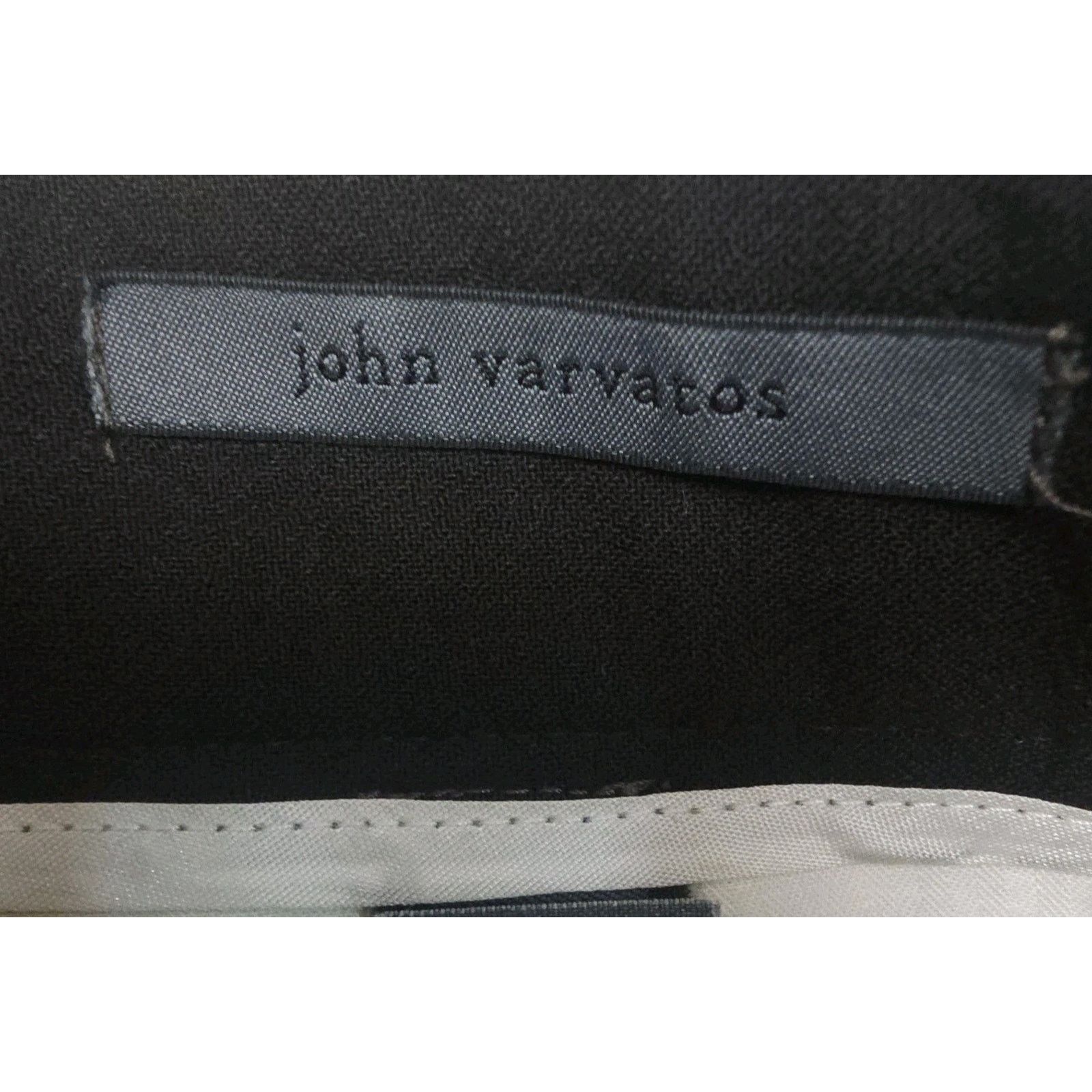 John Varvatos John Varvatos Striped Wool Flat Dress Trouser USA 52(36×29) Size US 36 / EU 52 - 6 Thumbnail