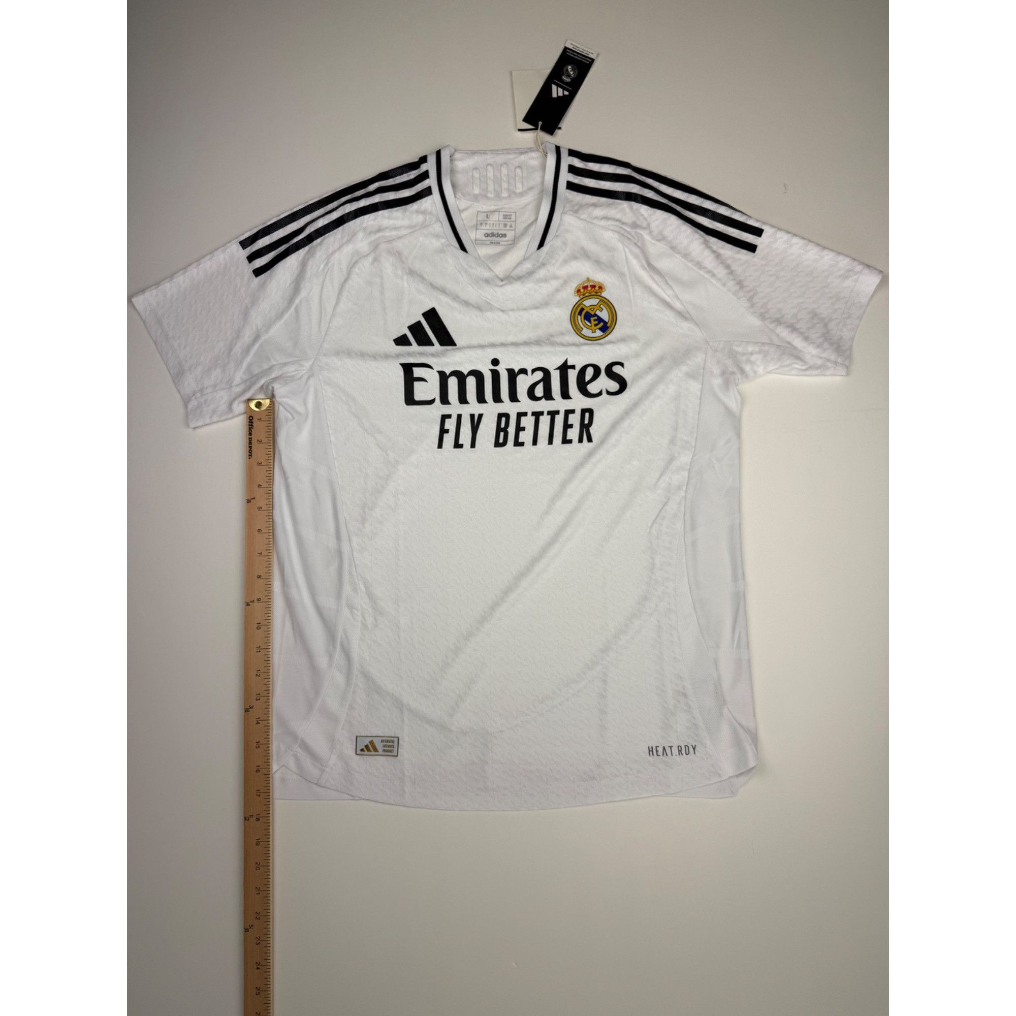 Adidas Size Large - Adidas Real Madrid 2024/25 Authentic UCL soccer Size US L / EU 52-54 / 3 - 2 Thumbnail