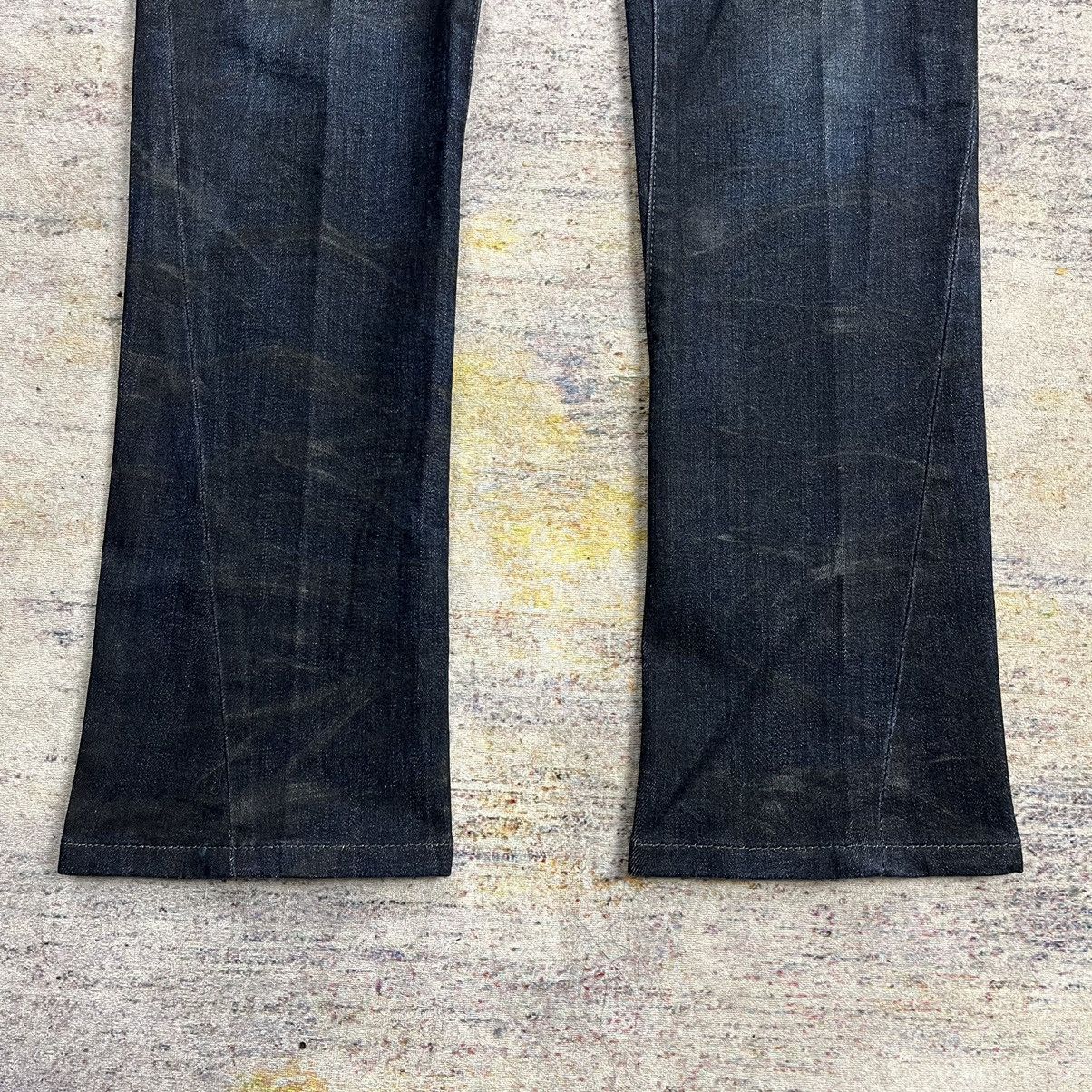 If Six Was Nine × Le Grande Bleu (L.G.B.) × Tornado Mart Tornado Mart japan boot cut wash denim pants Size 30" / US 8 / IT 44 - 9 Thumbnail