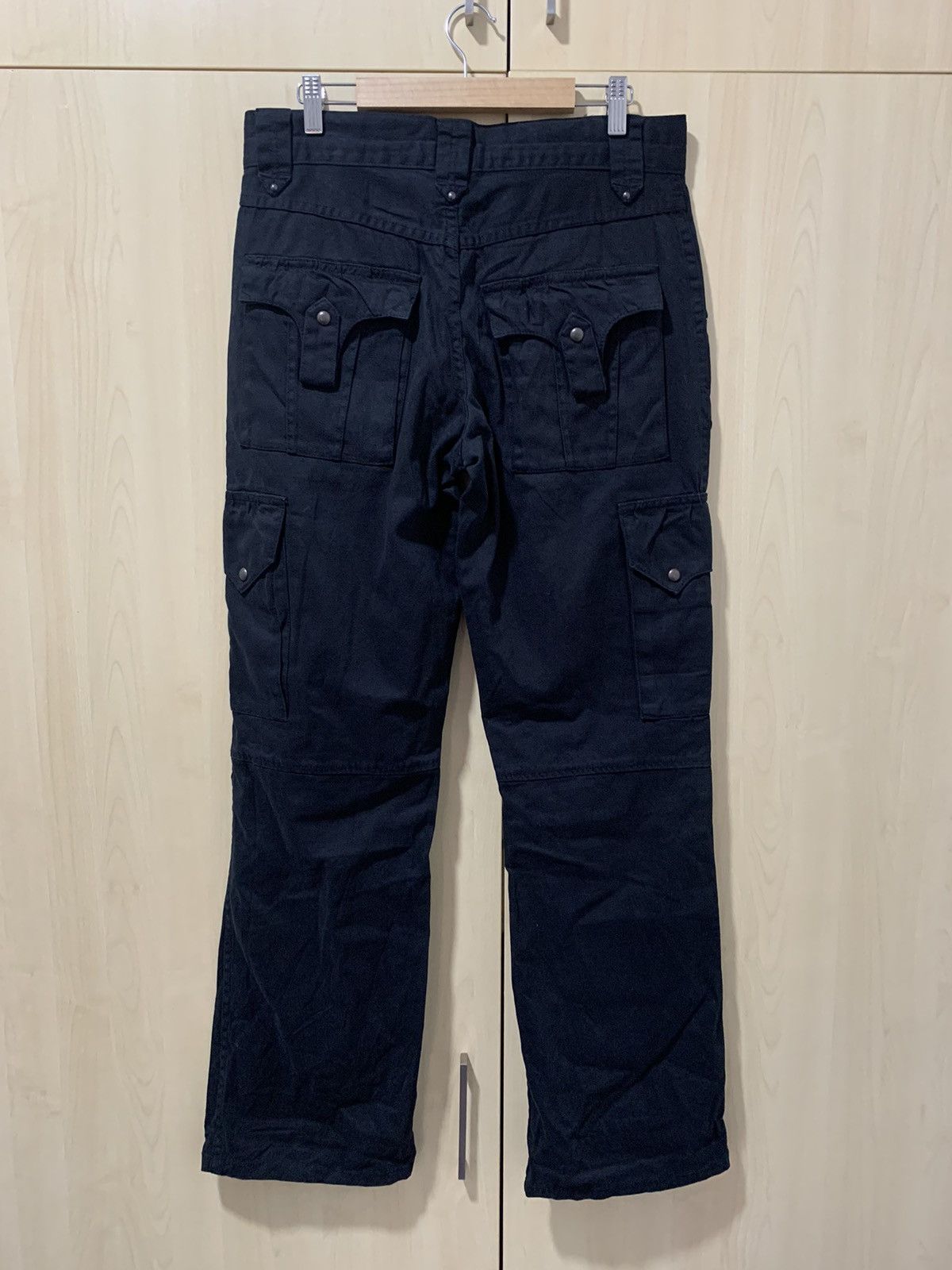If Six Was Nine Dps Real Used Fatigues Prisoner Used heavy cargos pants Size US 33 - 2 Thumbnail