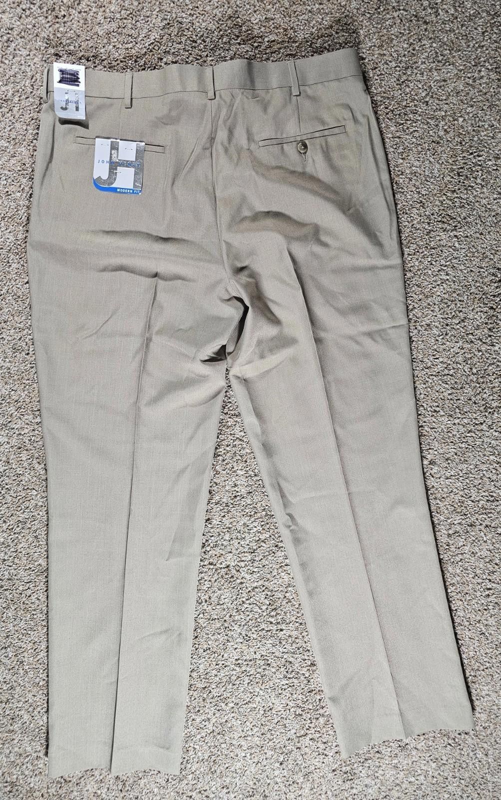 John Henry 38x32 John Henry Modern Fit Dress Slacks NWT Size US 38 / EU 54 - 6 Thumbnail