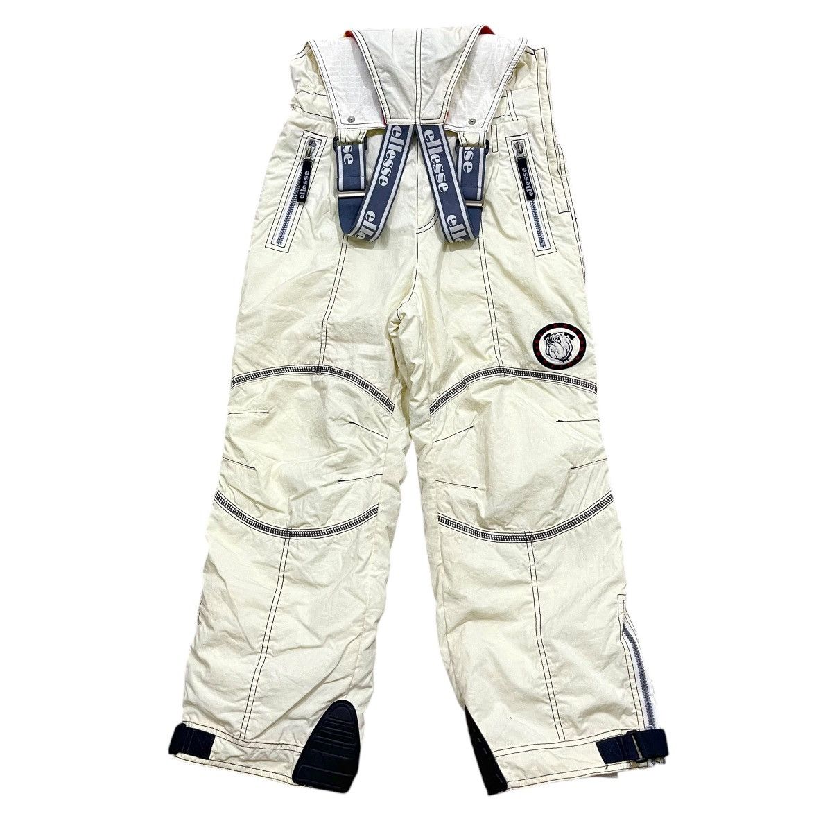 Ellesse × Vintage Vintage 90s Ellesse Bull Italy Snowboarding Overall Pants Size US 30 / EU 46 - 1 Thumbnail