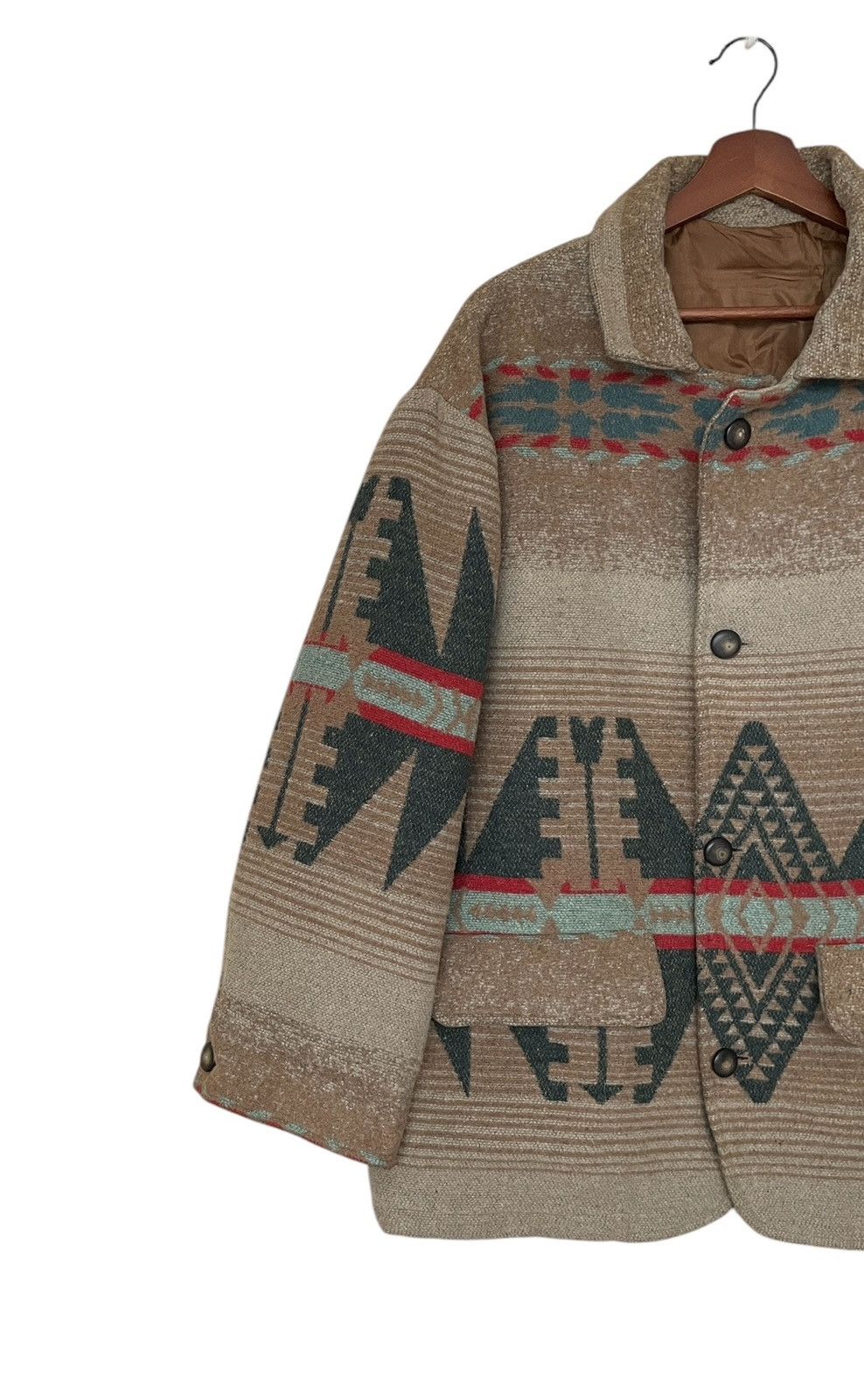 Vintage Vintage Brand Z.Victory Wool Navajo Jacket 1990s Size US M / EU 48-50 / 2 - 3 Thumbnail