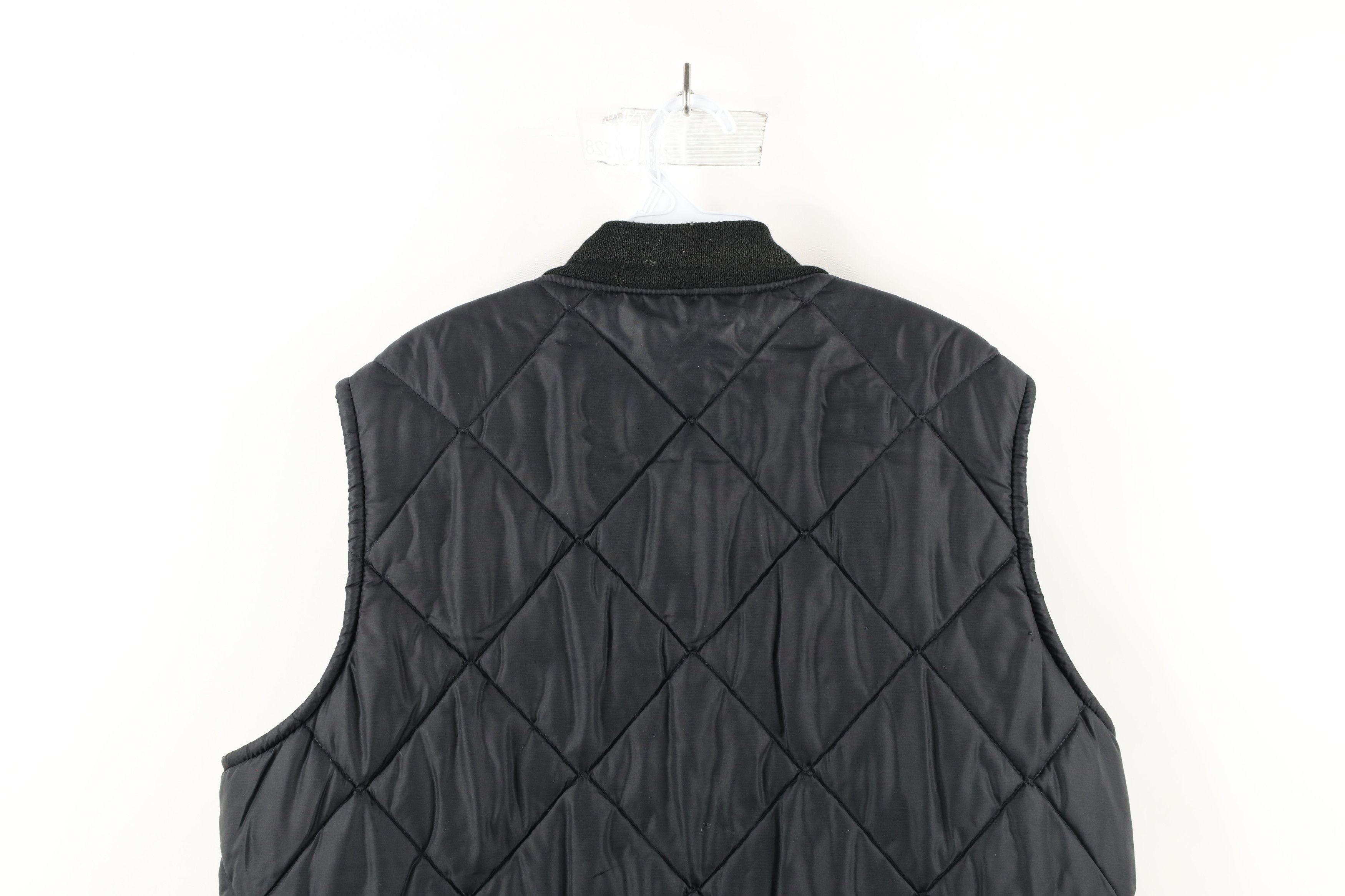 Vintage Vintage 90s Streetwear Work Mechanic Puffer Vest Jacket Size US XL / EU 56 / 4 - 10 Thumbnail