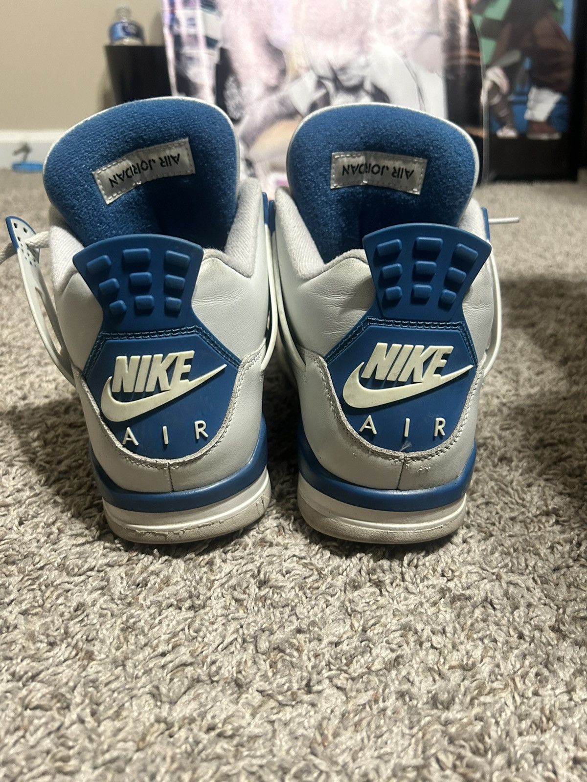 Jordan Brand jordan 4 military blue Size US 8.5 / EU 41-42 - 2 Thumbnail