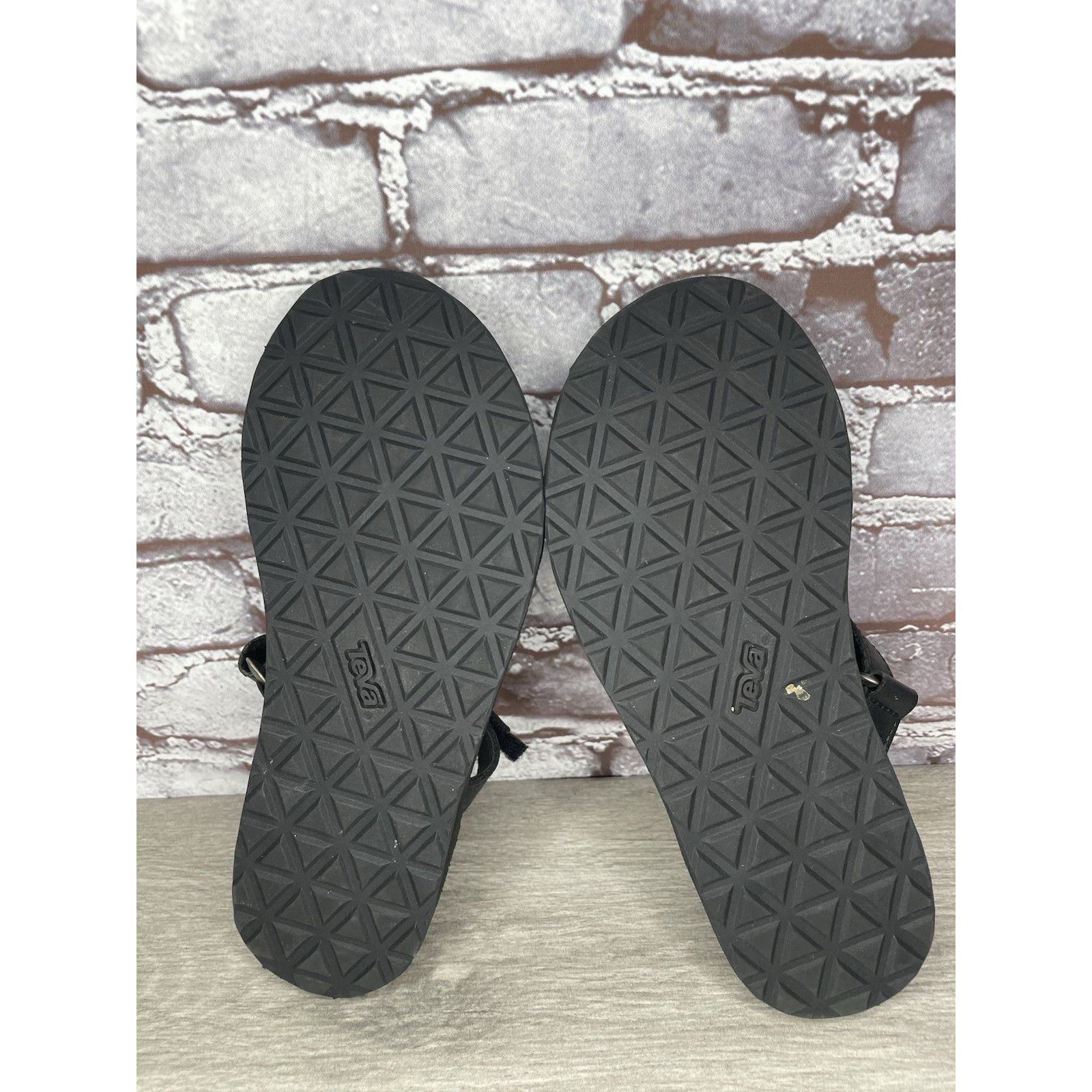 Teva Teva Black Leather Universal Straps Hiking Sandals Women’s S Size US 9 / IT 39 - 10 Thumbnail