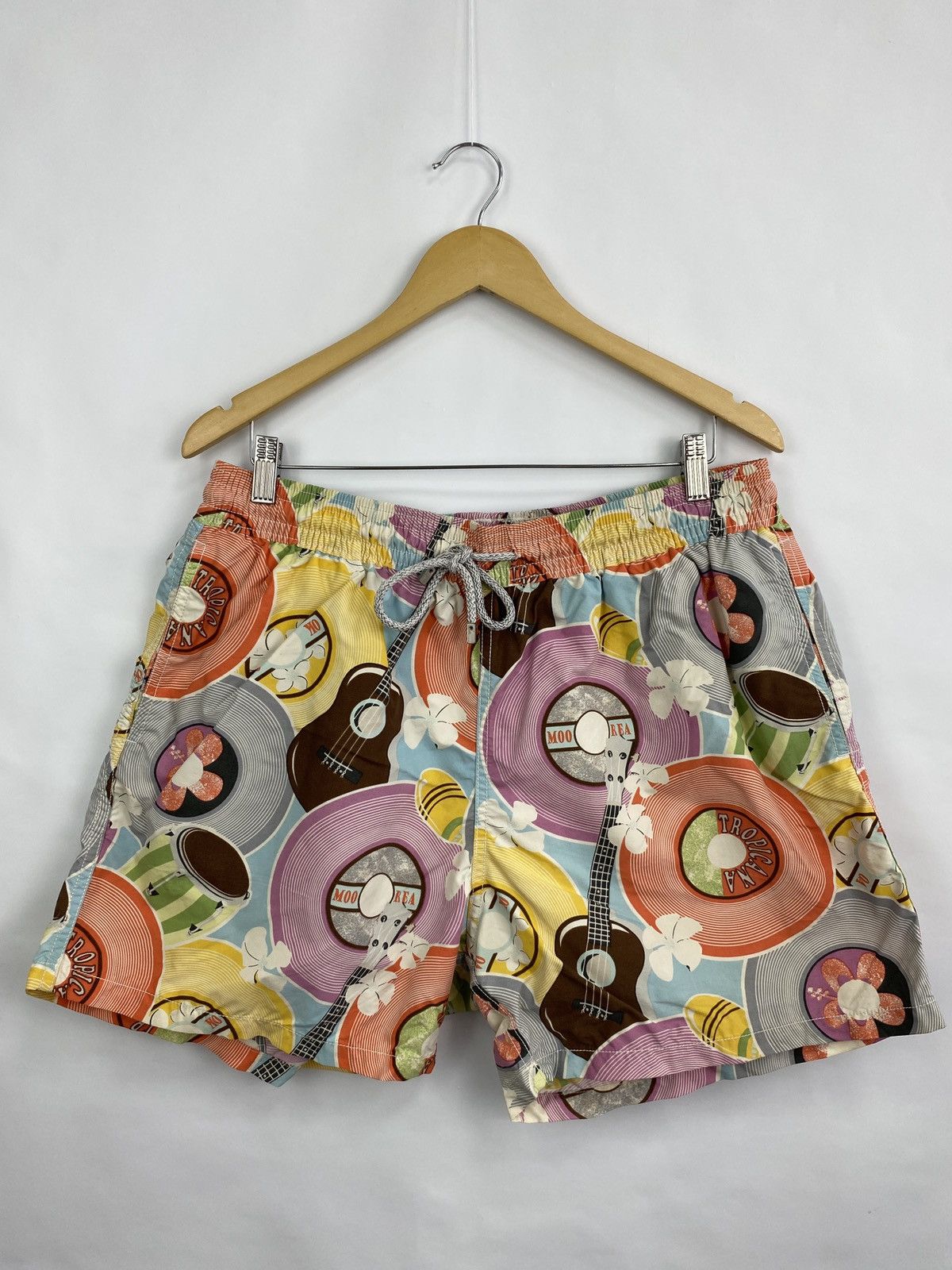 Vilebrequin 🇺🇸 Vilebrequin Shorts Summer Print Pocket Casual Streetwear Size US 34 / EU 50 - 2 Thumbnail