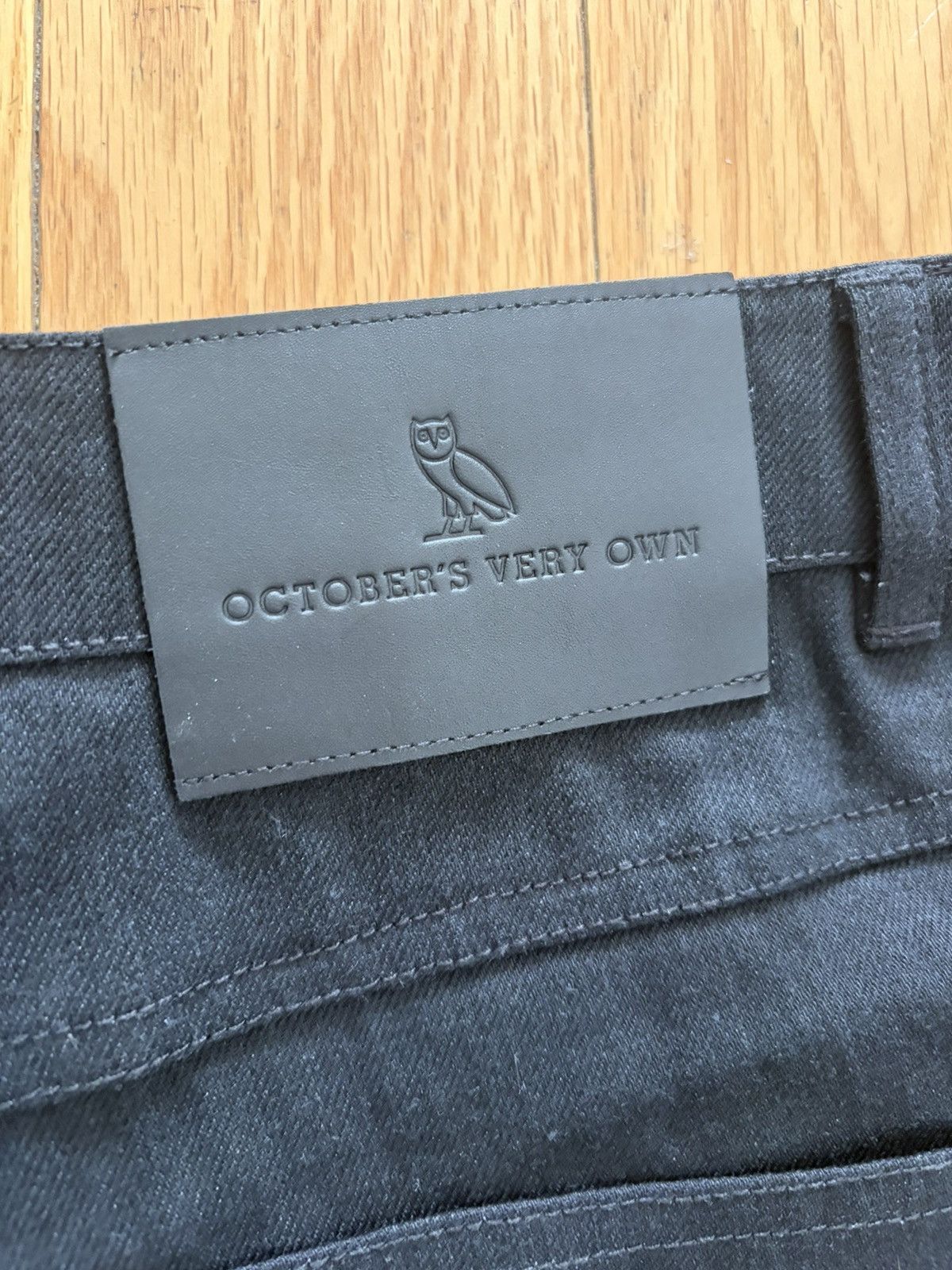 October's Very Own Octobers Very Own Black Wash Baggy Denim Jeans Size US 34 / EU 50 - 3 Thumbnail