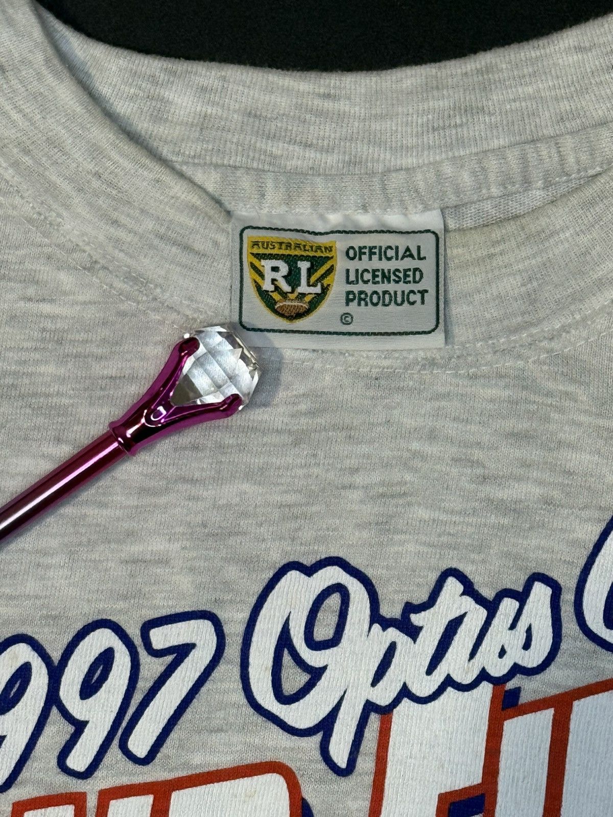 Vintage Vtg Newcastle Stockland Nights “OPTUS CUP GRAND FINAL” tee Size US XL / EU 56 / 4 - 4 Thumbnail