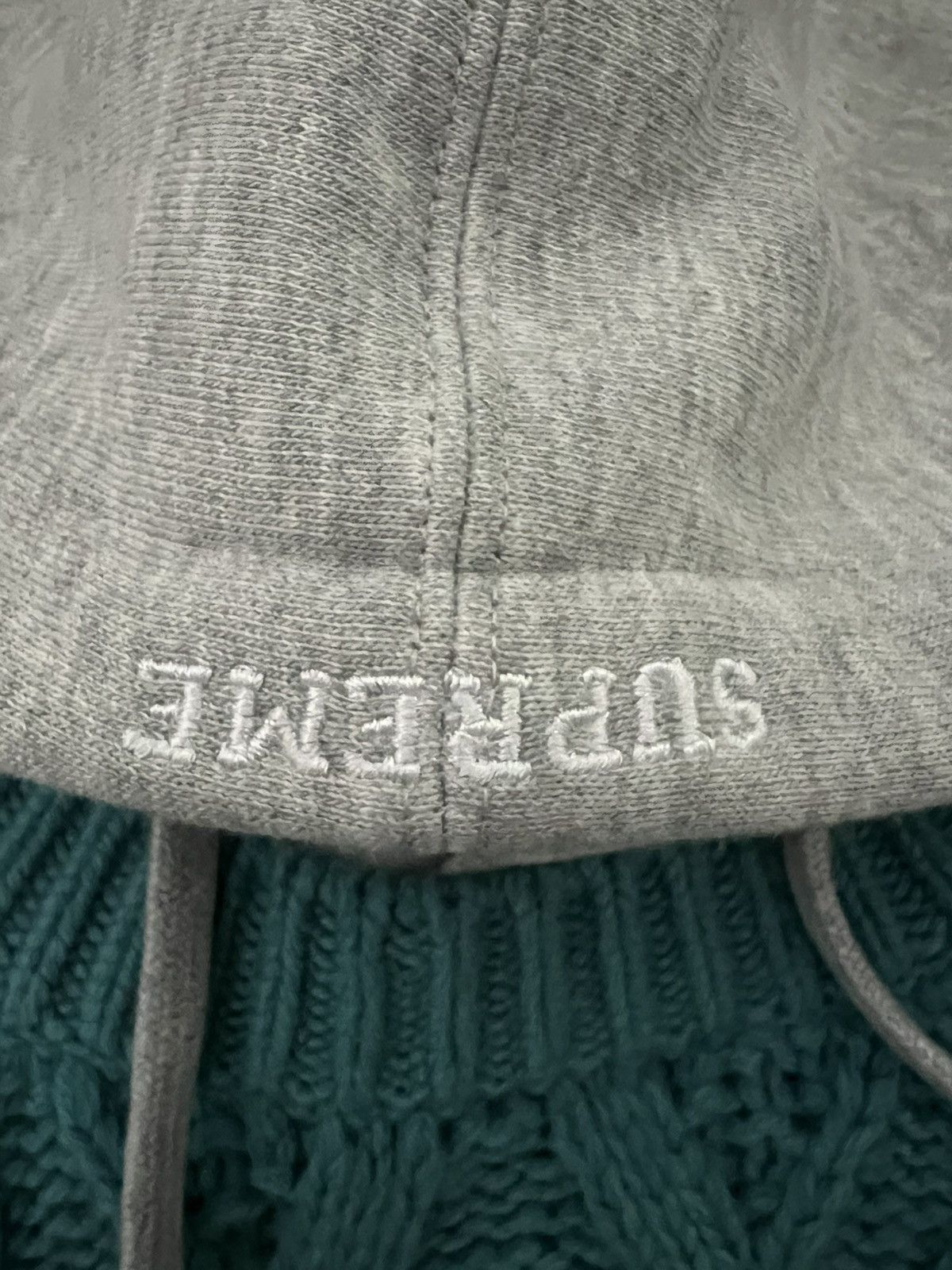 Supreme Size Small Supreme Cable Hooded Sweater Teal Size US S / EU 44-46 / 1 - 5 Thumbnail