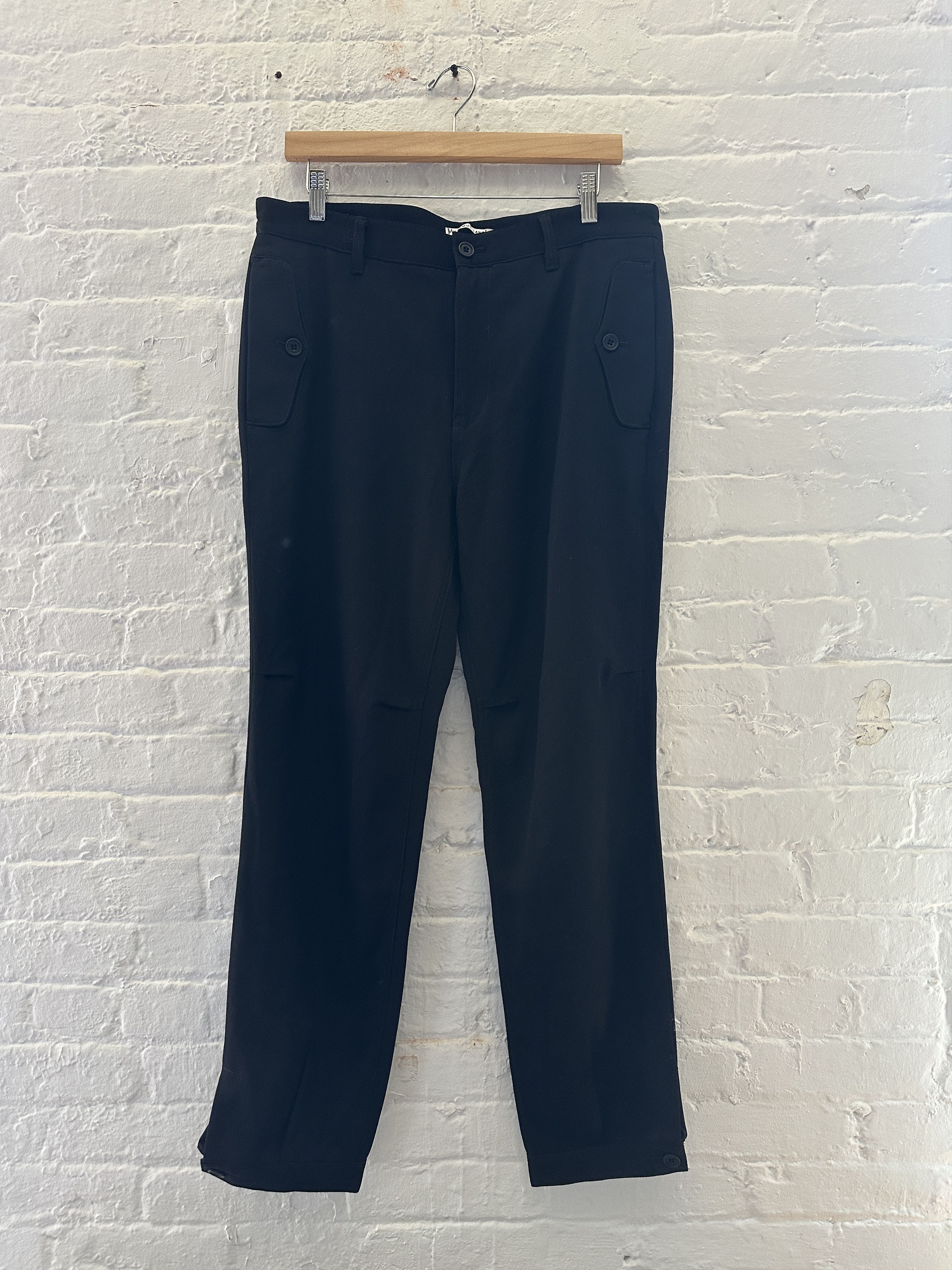 Helmut Lang Helmut Lang Wool Trousers Size US 32 / EU 48 - 2 Thumbnail
