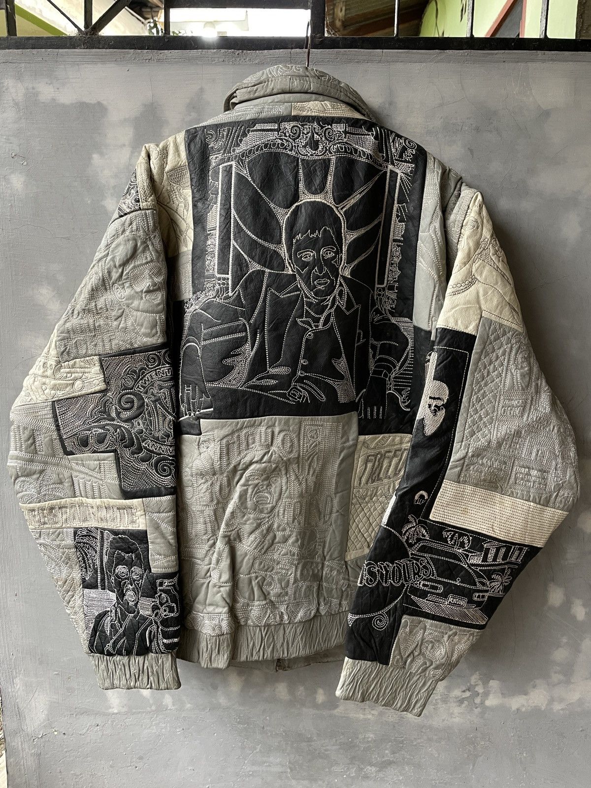 Vintage Scarface leather jacket (RARE)