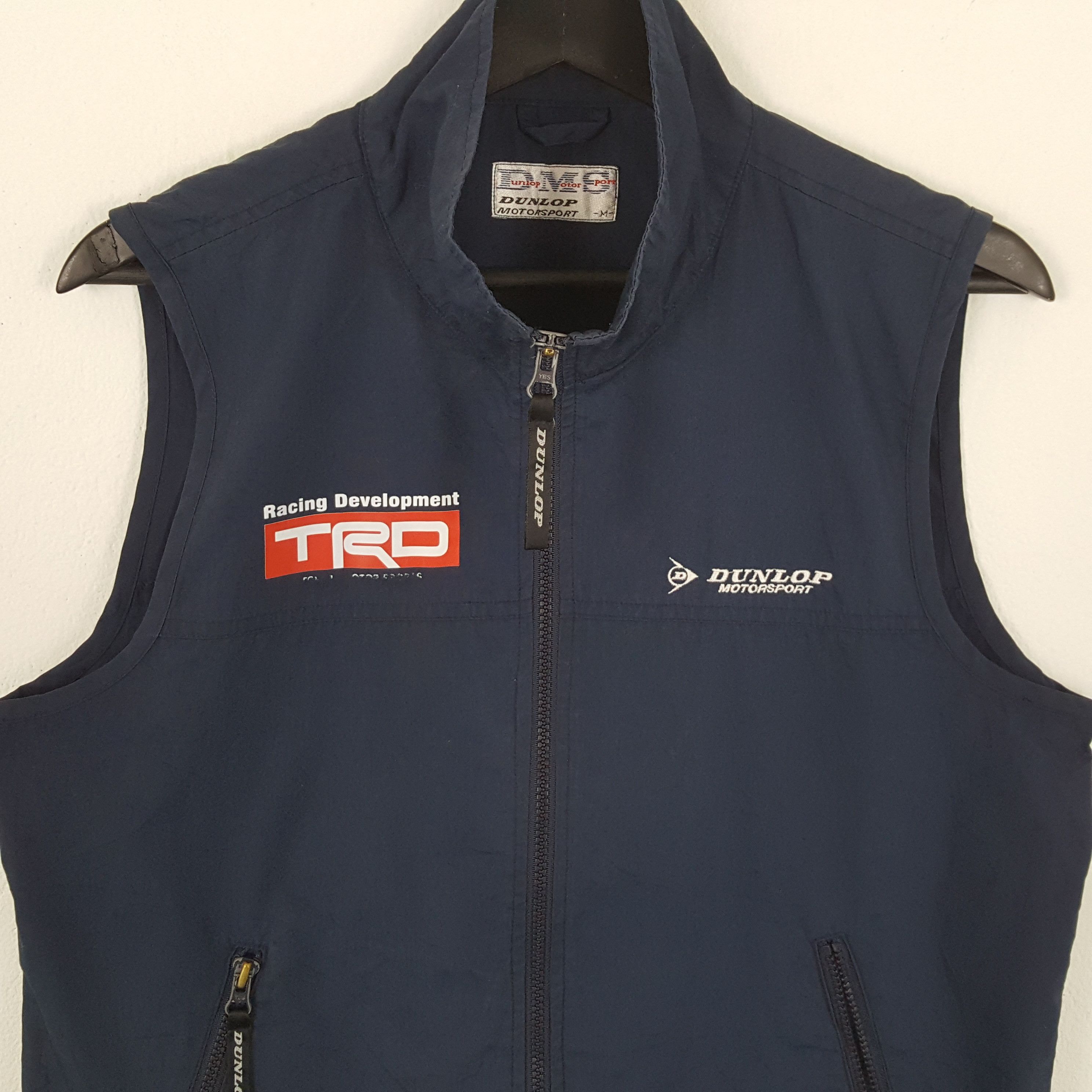 Dunlop × Vintage DUNLOP X Custom TRD TOYOTA MOTORSPORTS Vest Size US S / EU 44-46 / 1 - 5 Thumbnail