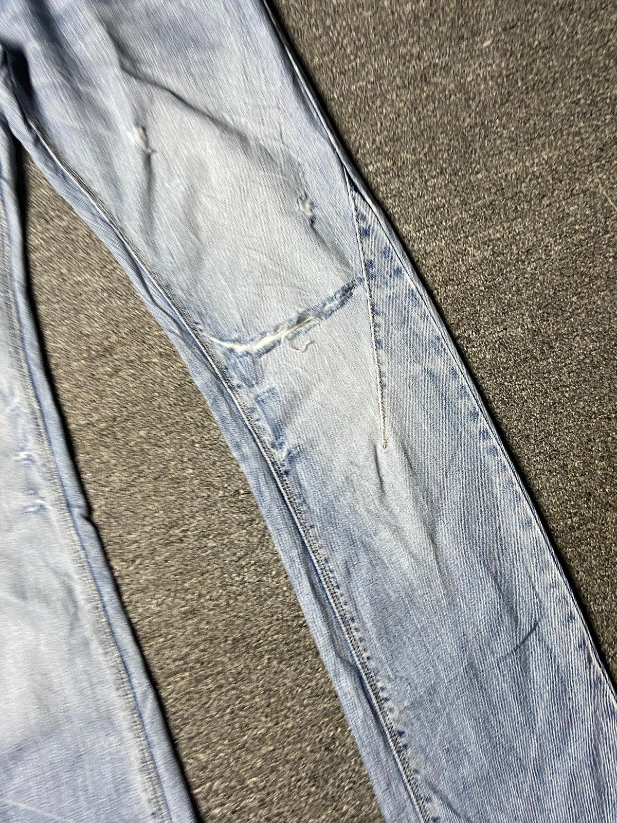 Japanese Brand Roots Three Style Distressed Denim Jeans (162) Size US 34 / EU 50 - 9 Thumbnail