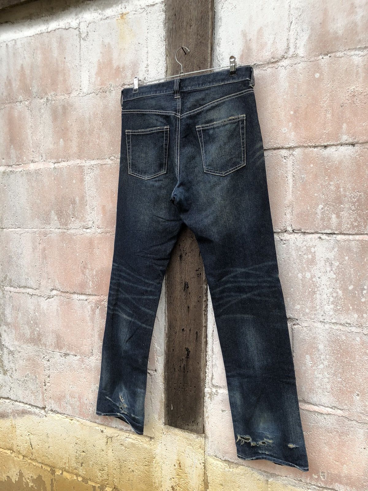 Japanese Brand Improve Destress Jeans Denim Nice Design Size US 32 / EU 48 - 8 Thumbnail