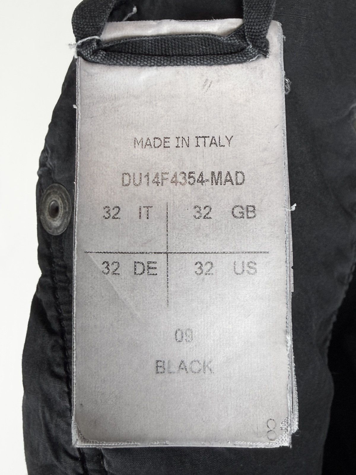 Rick Owens FW14 Rick Owens Moody Moleskin Cotton Torrence Denim Jeans Size US 32 / EU 48 - 12 Thumbnail