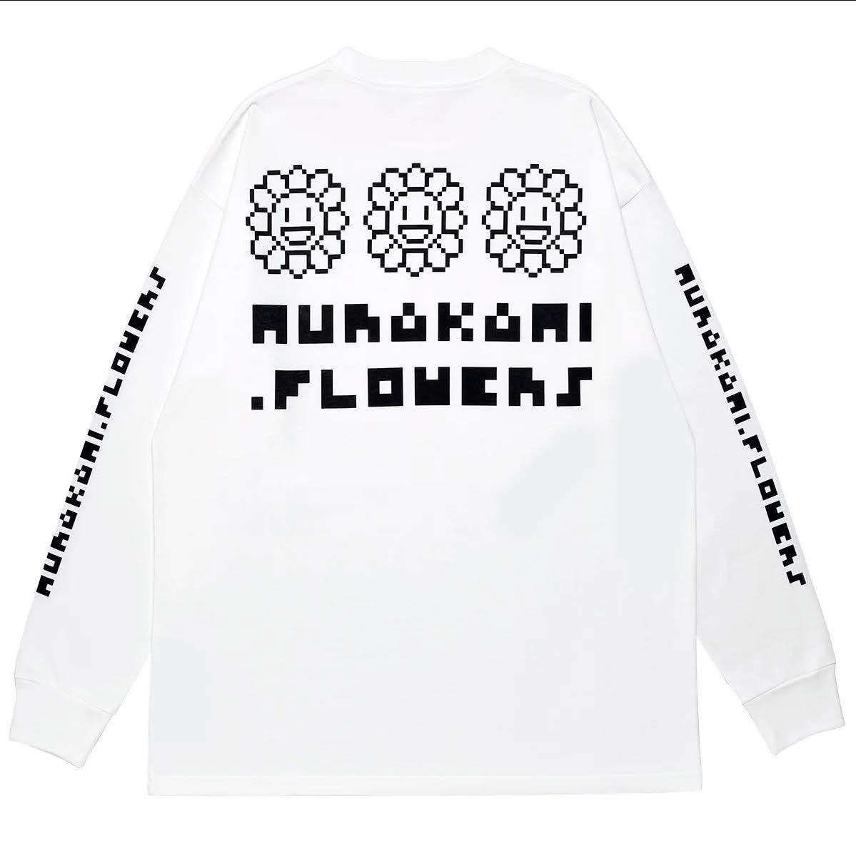 Takashi Murakami Takashi Murakami 0085 flowers long sleeve Tshirt white Size US L / EU 52-54 / 3 - 2 Thumbnail
