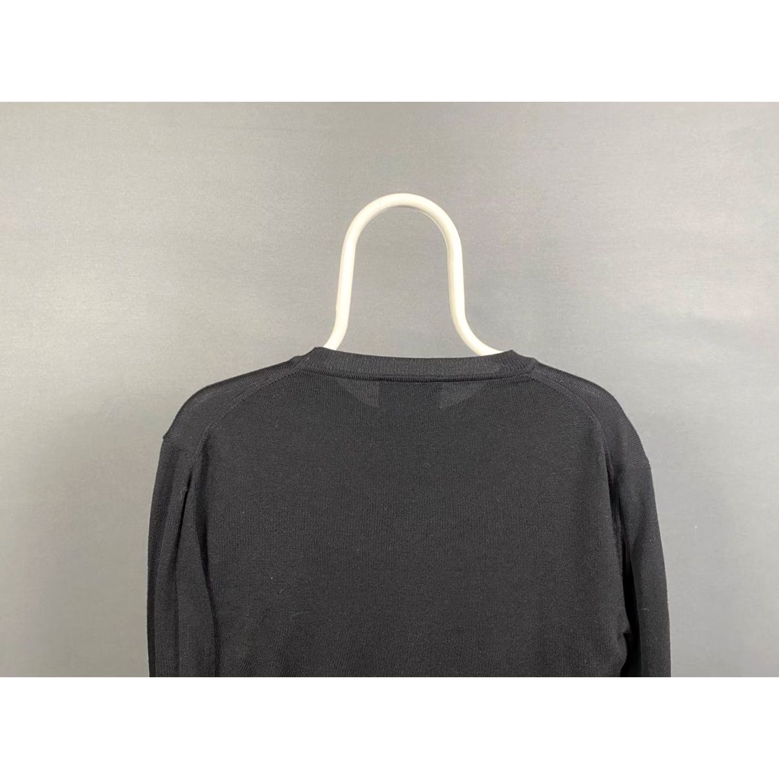 Vivienne Westwood Vivienne Westwood Mens Knit Sweater Black Crew Neck Pullover M Long Sleeve Pullover Knit Size US M / EU 48-50 / 2 - 6 Thumbnail