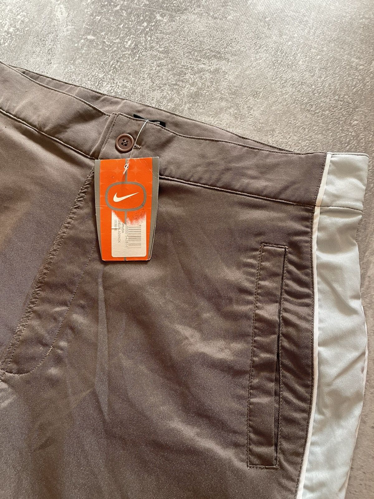 Nike × Vintage NEW Vintage Nike Shorts Swoosh Logo Y2K 90s Size US 33 - 3 Thumbnail