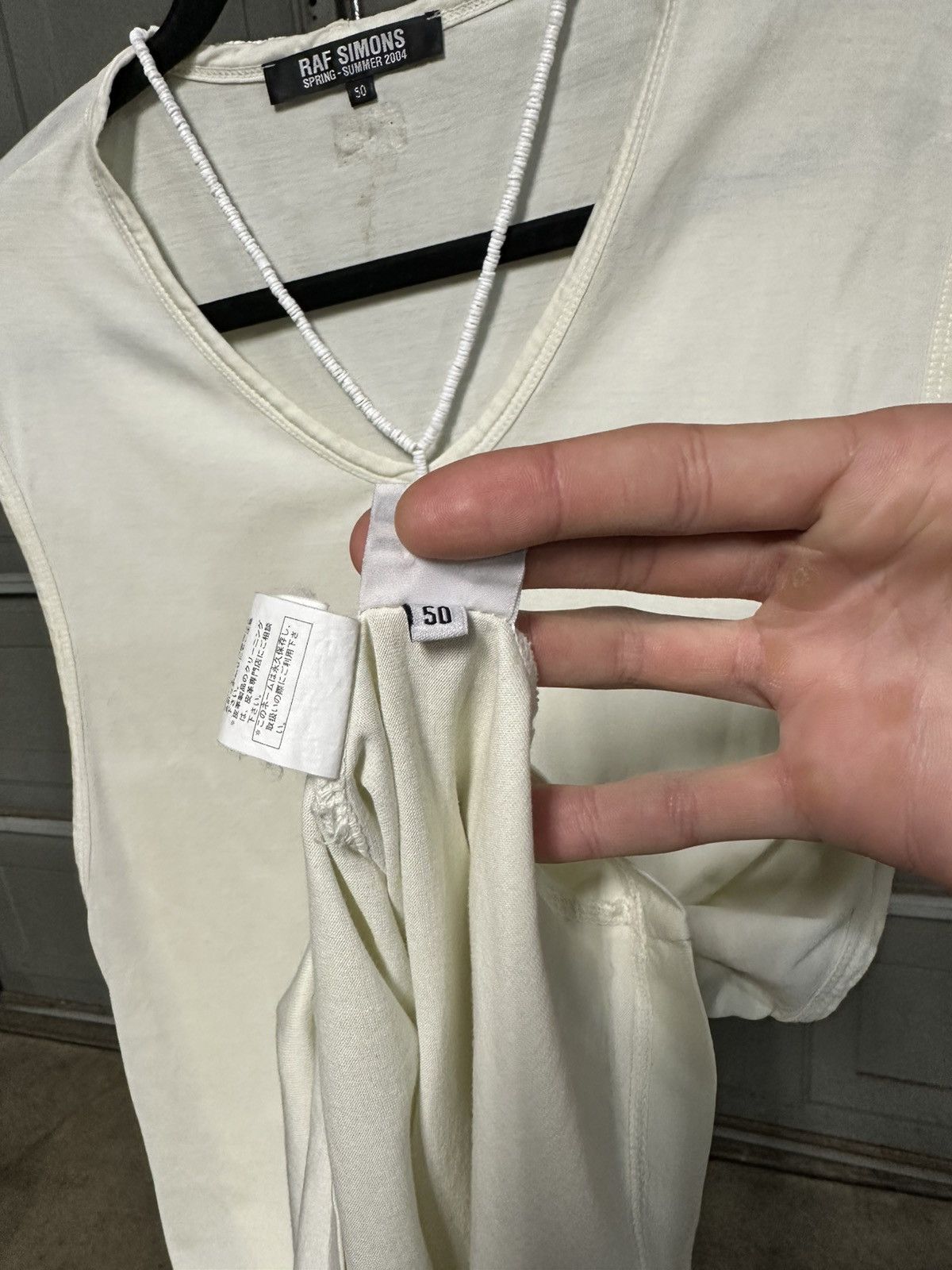 Raf Simons Raf Simons SS04 “MTCBU” Tank Top Size US XL / EU 56 / 4 - 6 Thumbnail