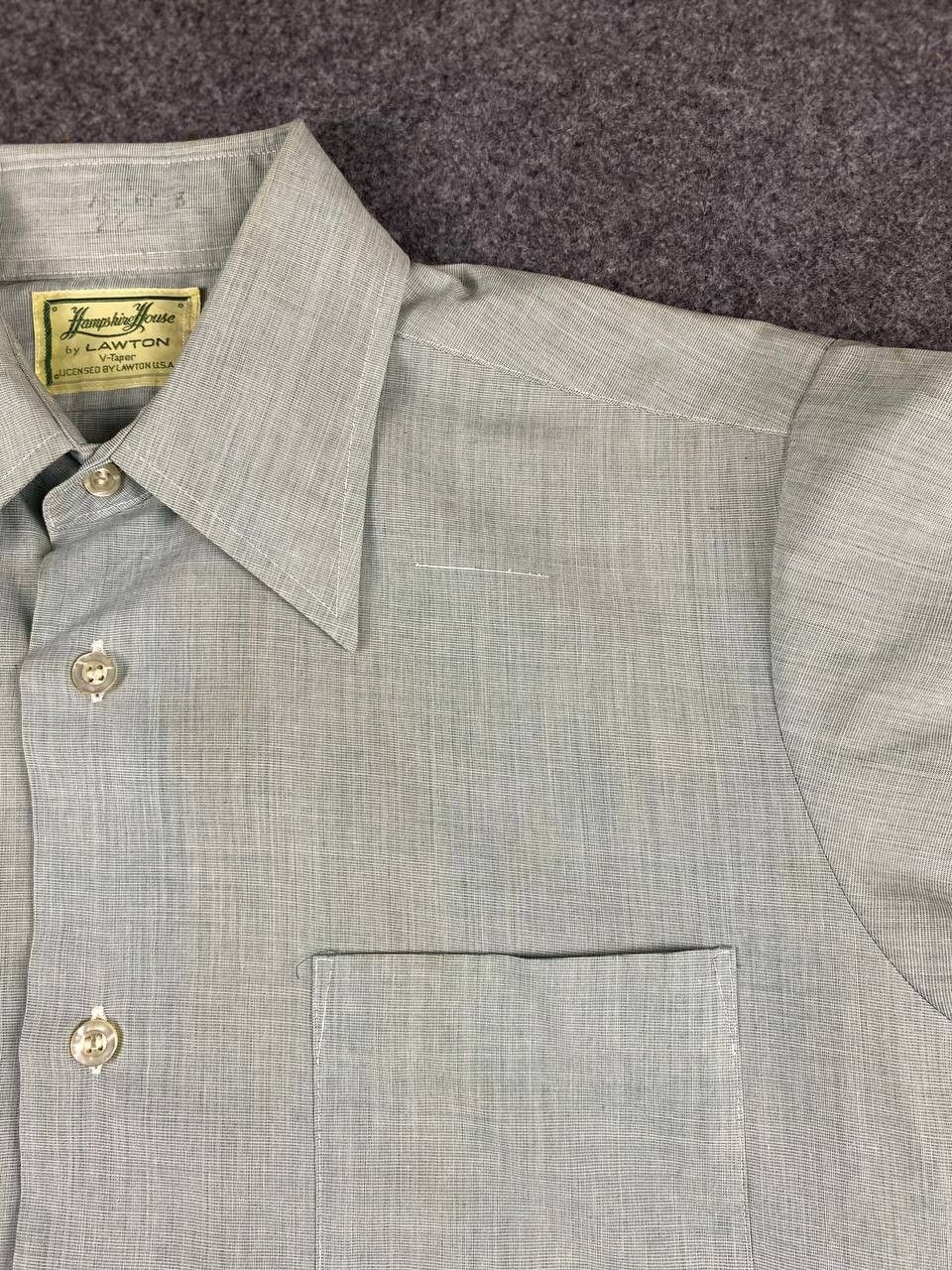Japanese Brand vintage hampshire house selvedge shirt nice design Size US M / EU 48-50 / 2 - 3 Thumbnail