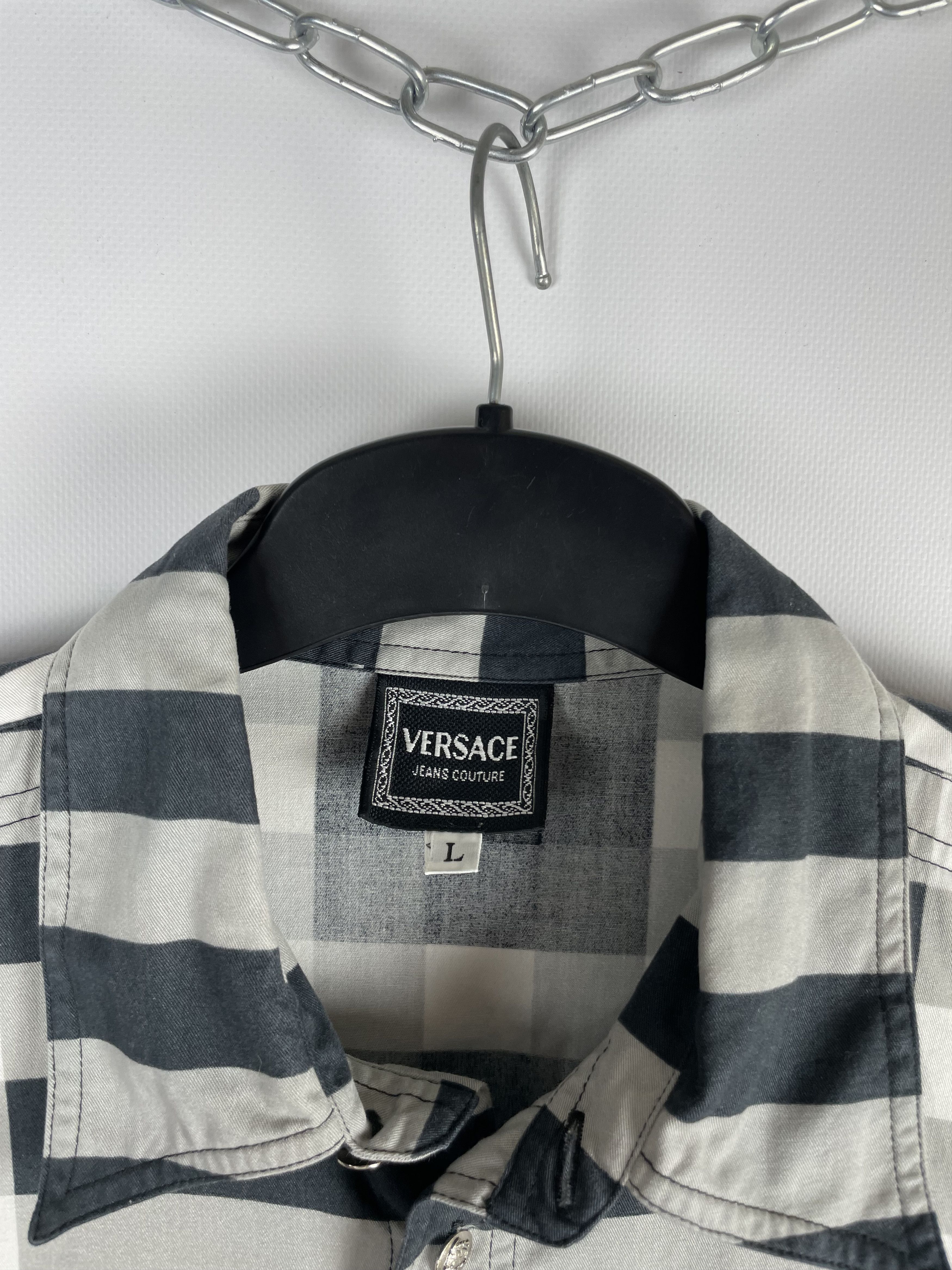 Versace Vintage Versace Shirt Button up Size US L / EU 52-54 / 3 - 4 Thumbnail