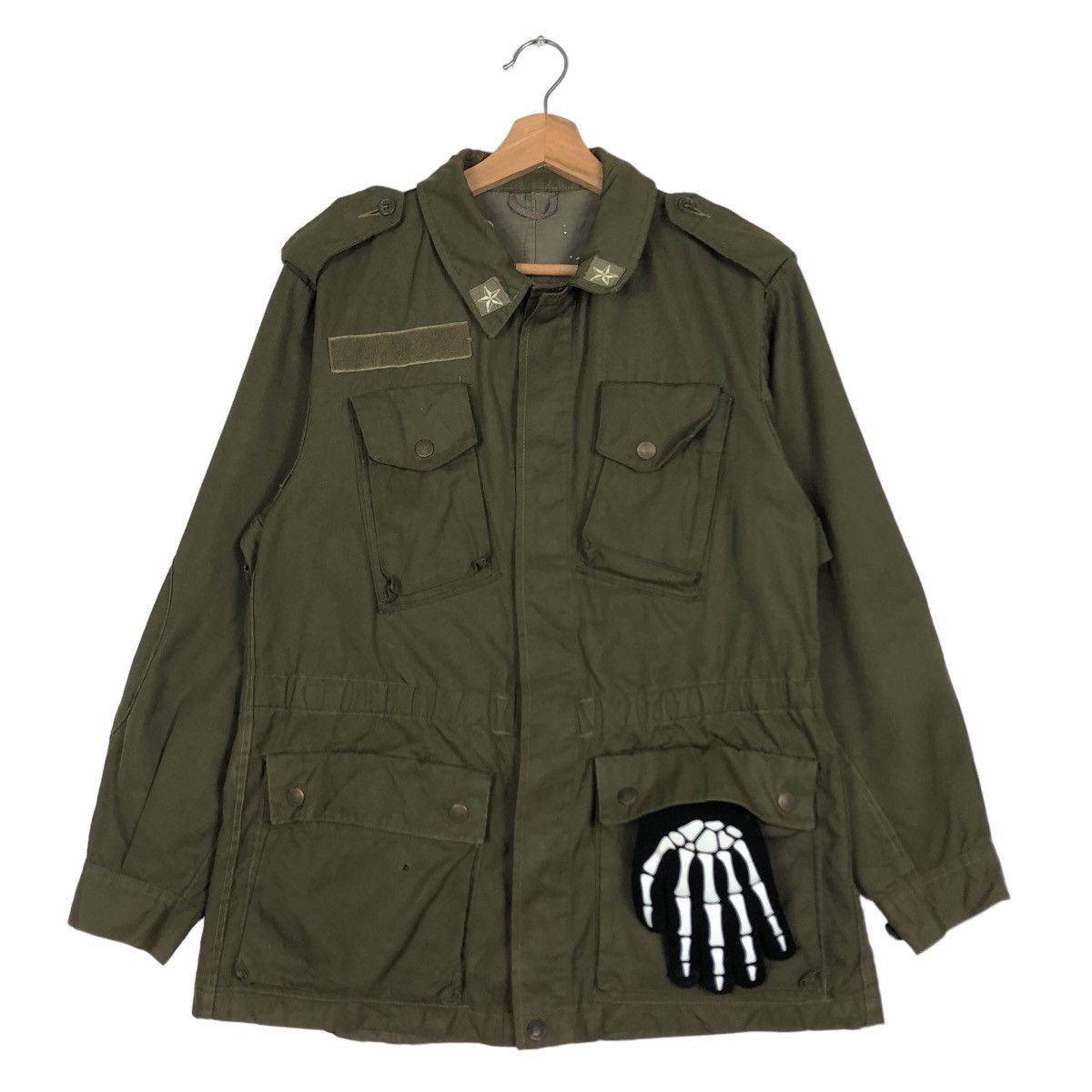 Vintage 🔥True Vintage Inspector Jacket Multi Pocket Cargo Biker Size US M / EU 48-50 / 2 - 2 Thumbnail