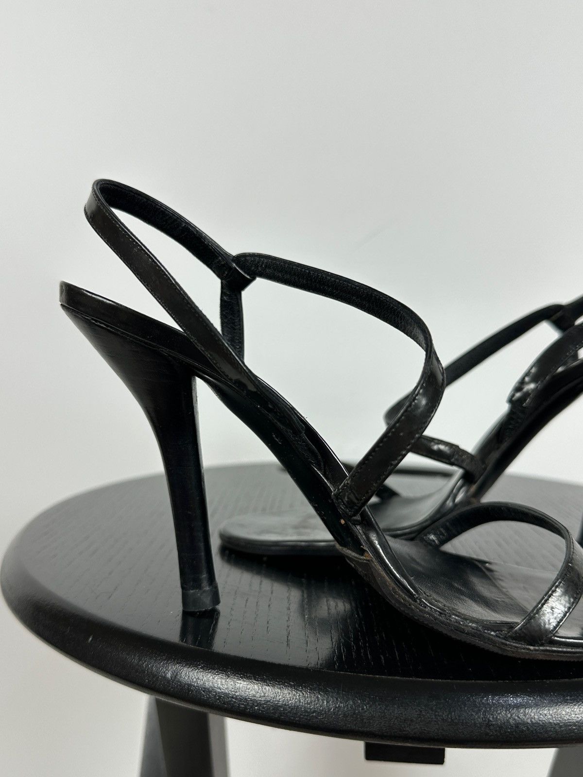 Gucci × Tom Ford × Vintage Vintage Gucci by Tom Ford Strappy Leather Heeled Sandals Size US 5.5 / IT 35.5 - 15 Thumbnail