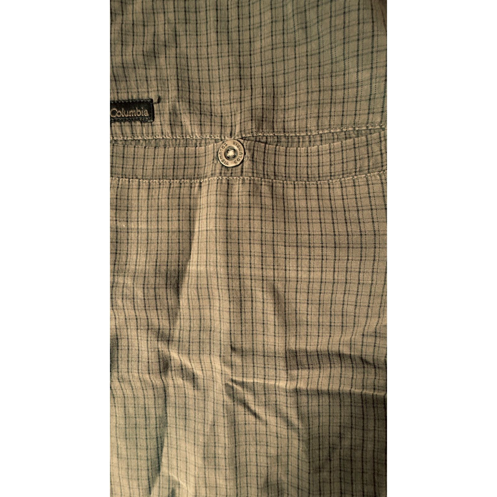 Vintage VINTAGE Columbia Omni-Shield Short Sleeve Button Up Men's XL Gray Check Shirt Size US XL / EU 56 / 4 - 3 Thumbnail