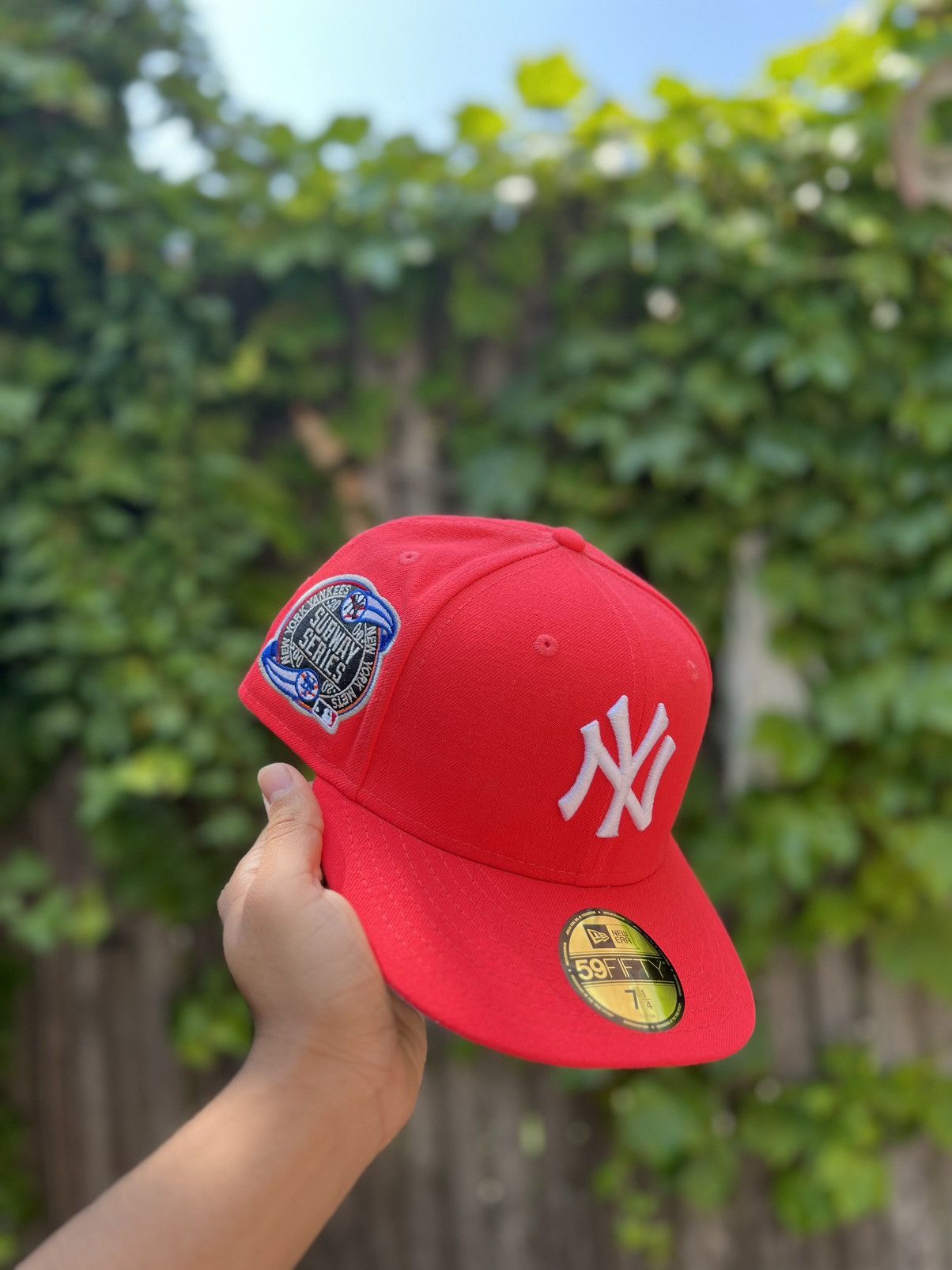 New Era x JAE TIPS YANKEES Infrared 2000 SUBWAY SERIES ICY UV FITTED HAT 7  1/4